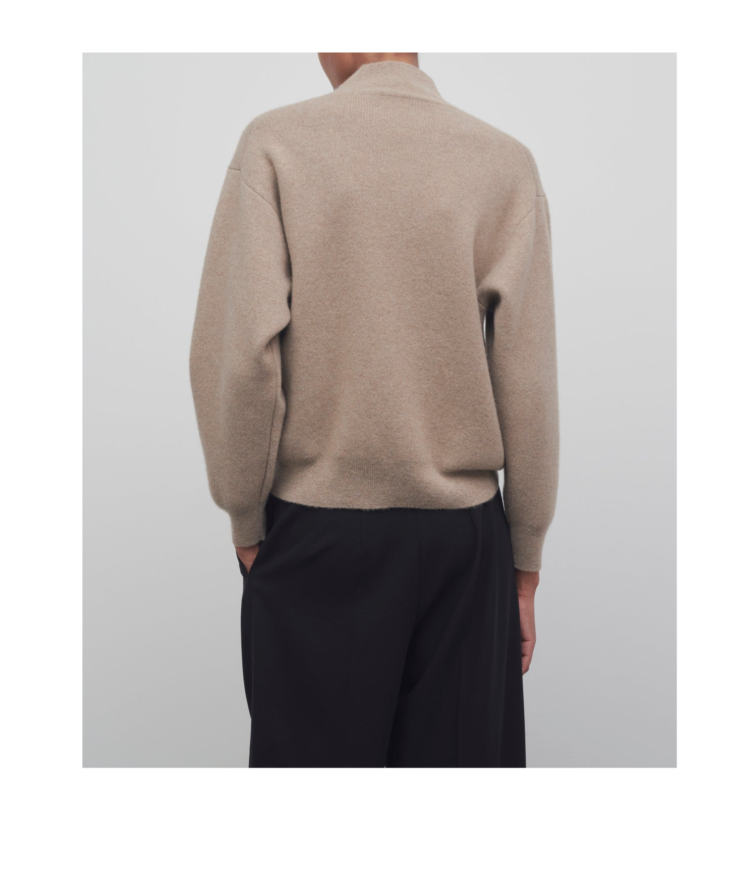 The Row Daverio Cashmere And Silk-blend Sweater In Nude