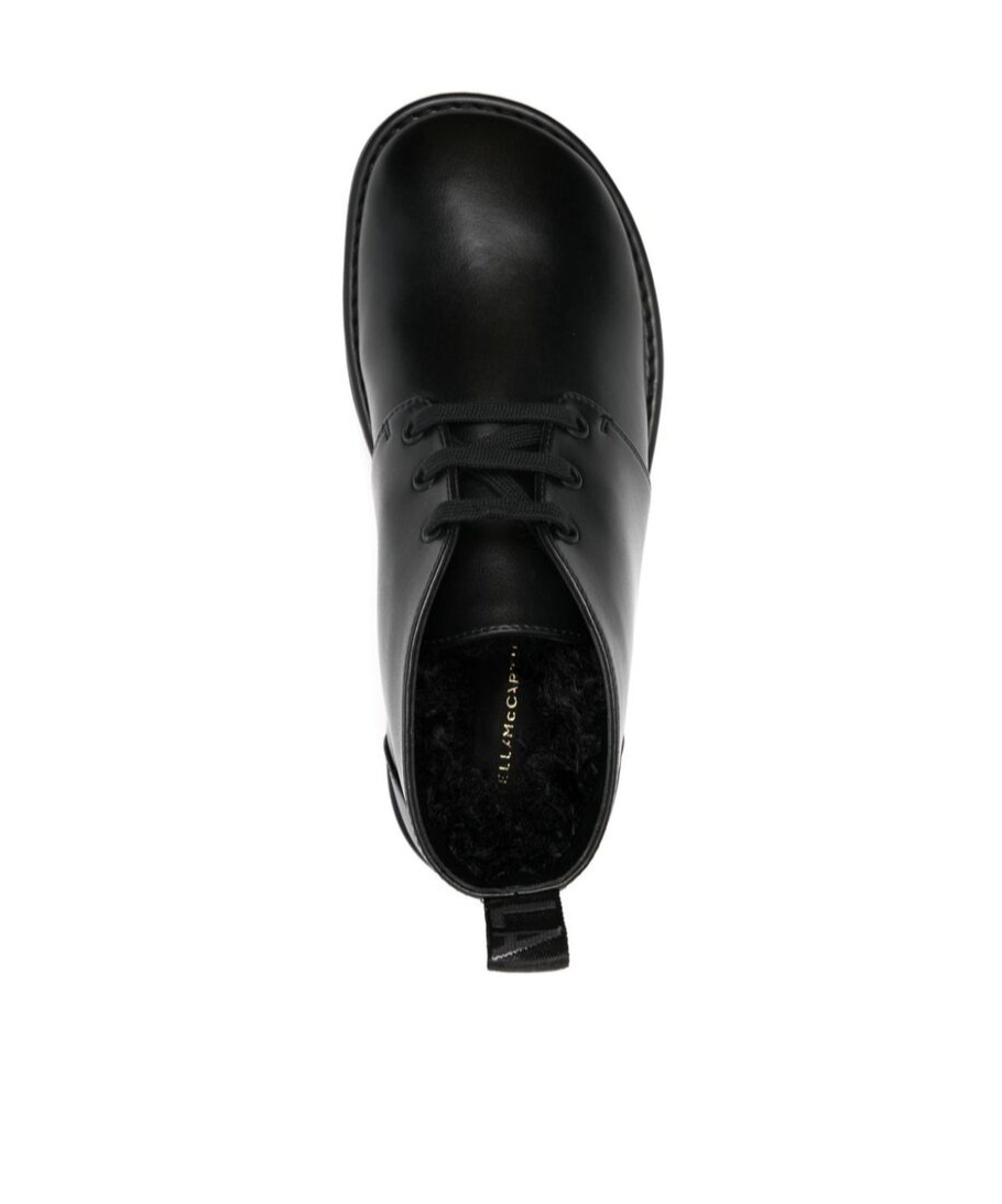 Stella Mccartney Black Sneak-elyse Platform Loafers In Black