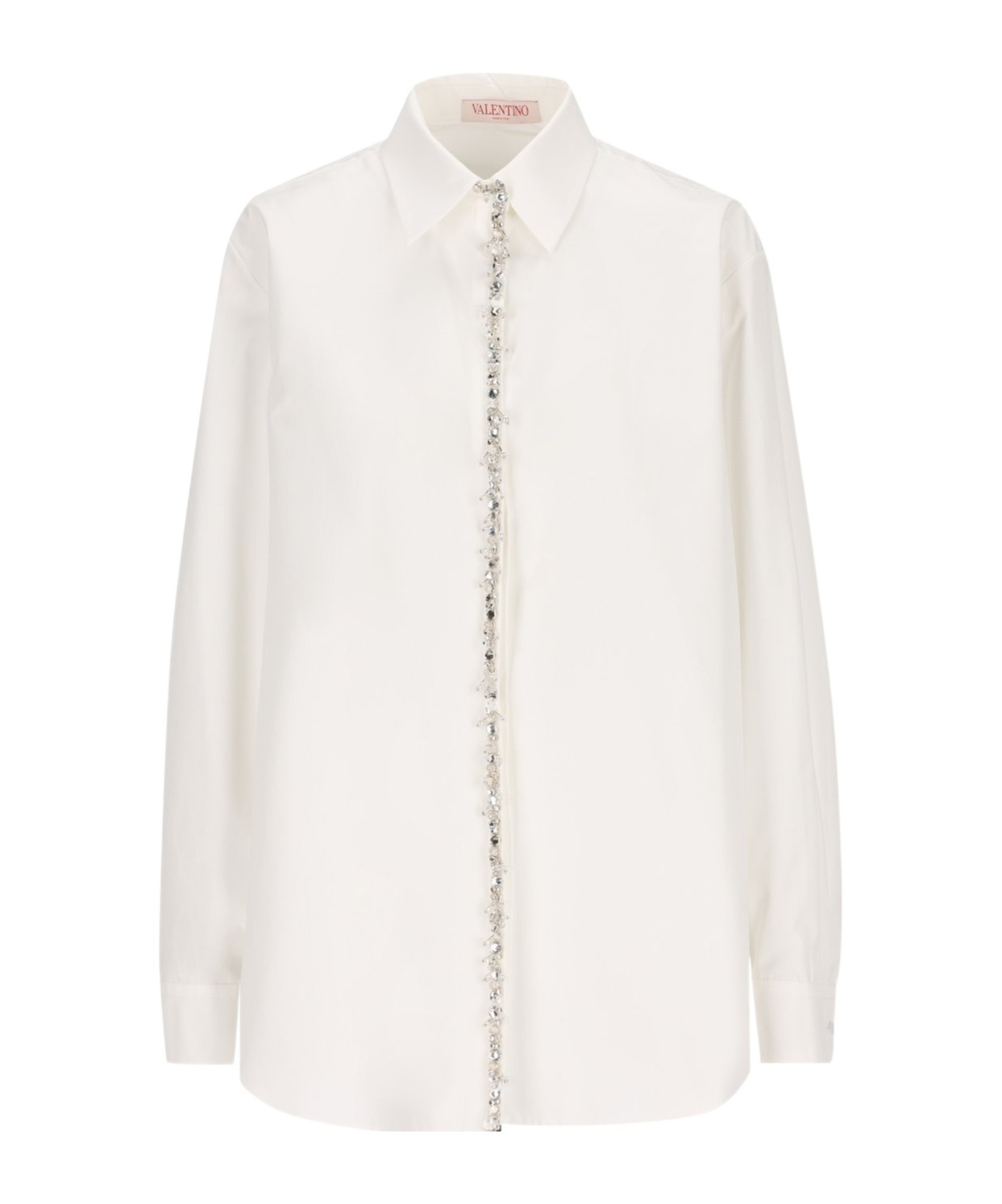 Valentino Women's Ice Silk Shirt In White