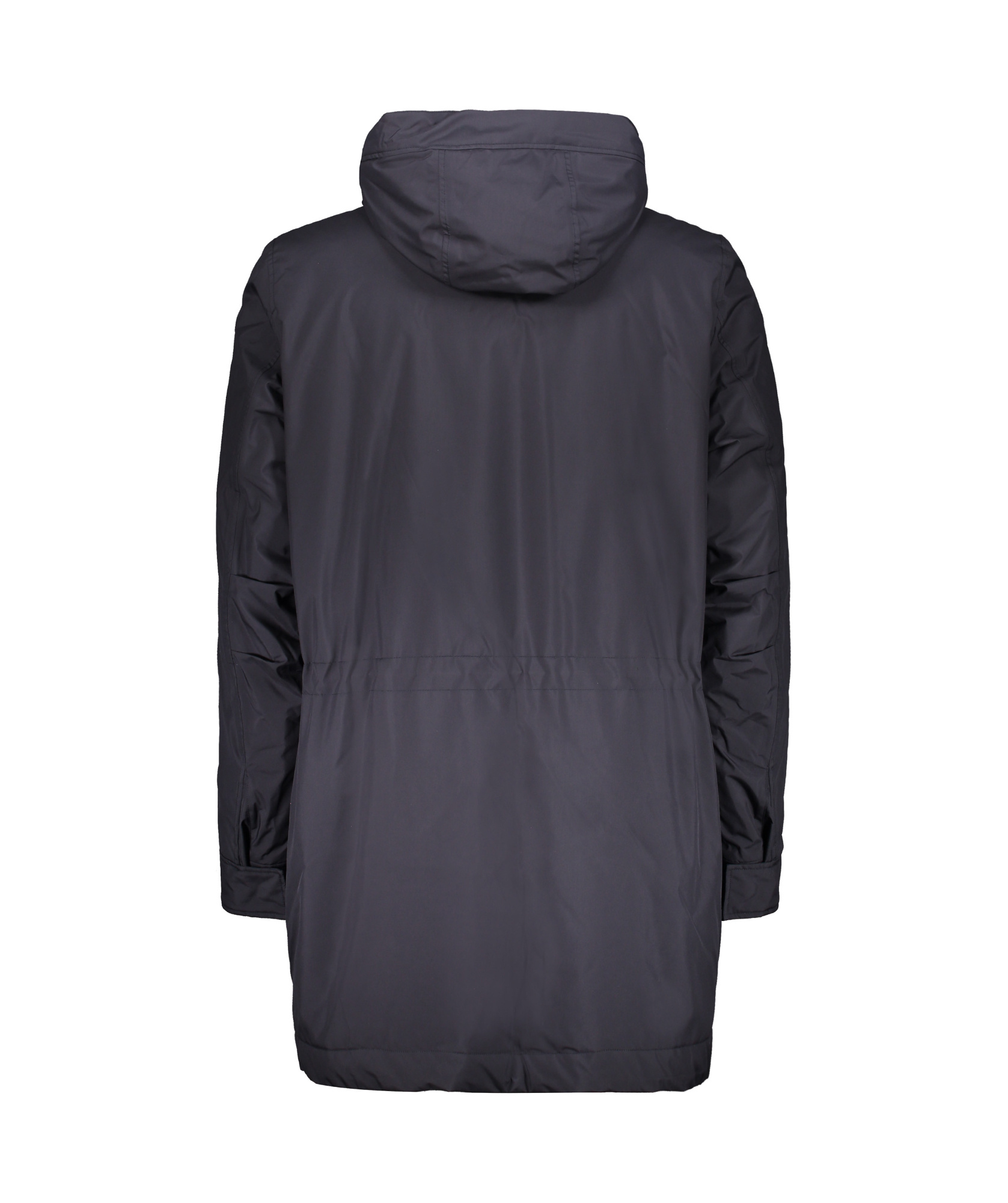 Shop Paul & Shark Hooded Parka In Black