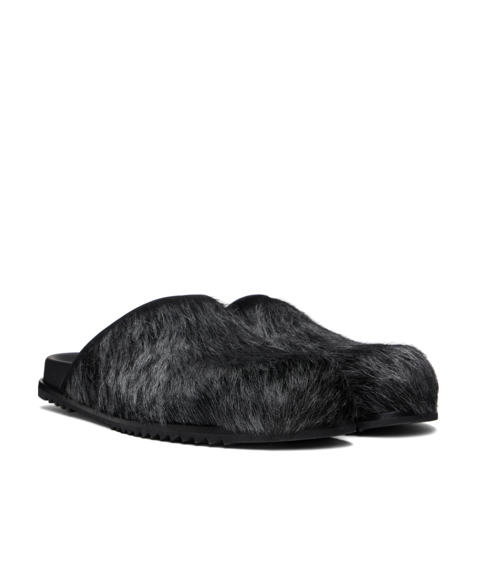 Rick Owens Open-heel Muller Shoes In Black