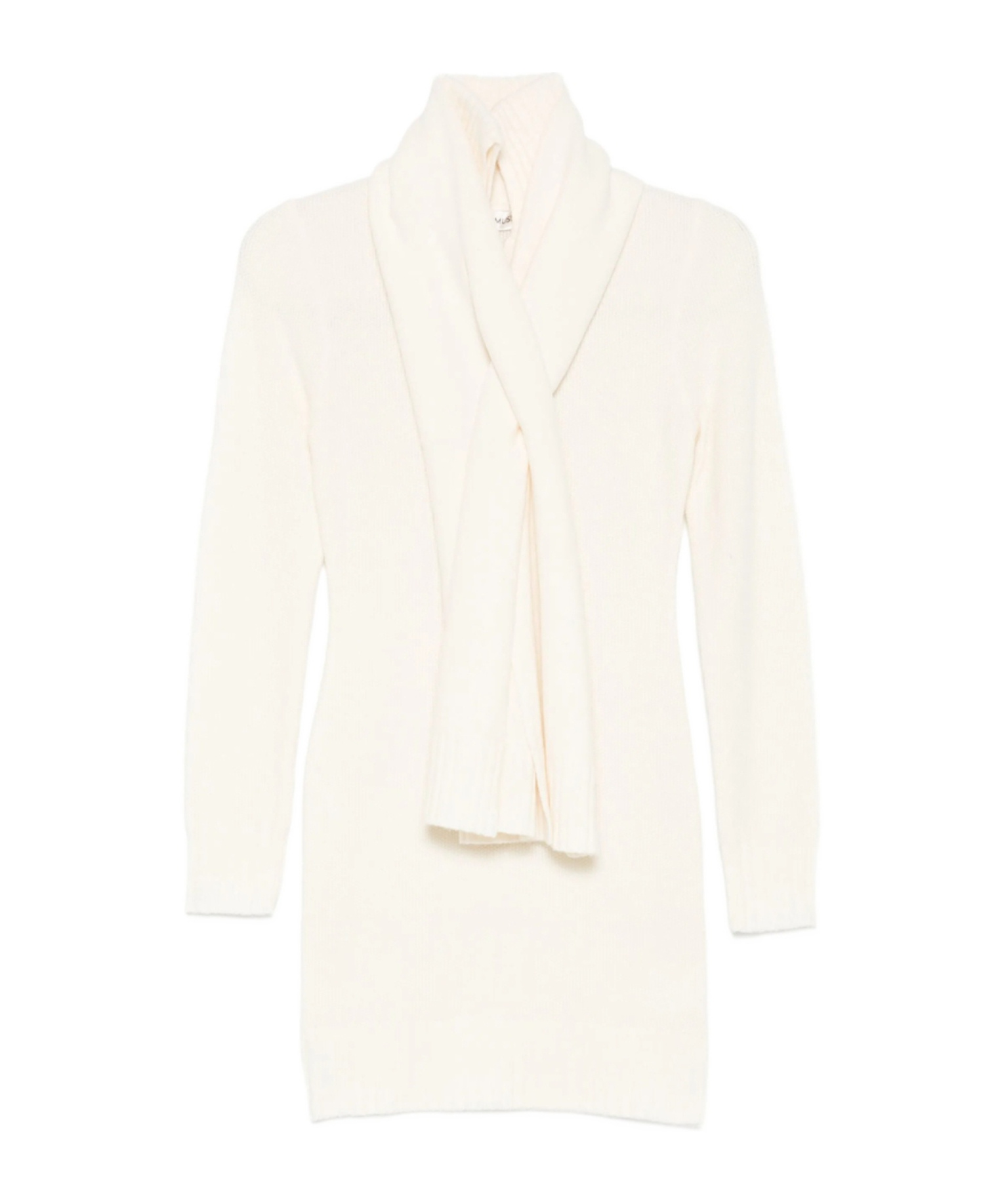 Aya Muse Amar Scarf Mini Dress In Neutral