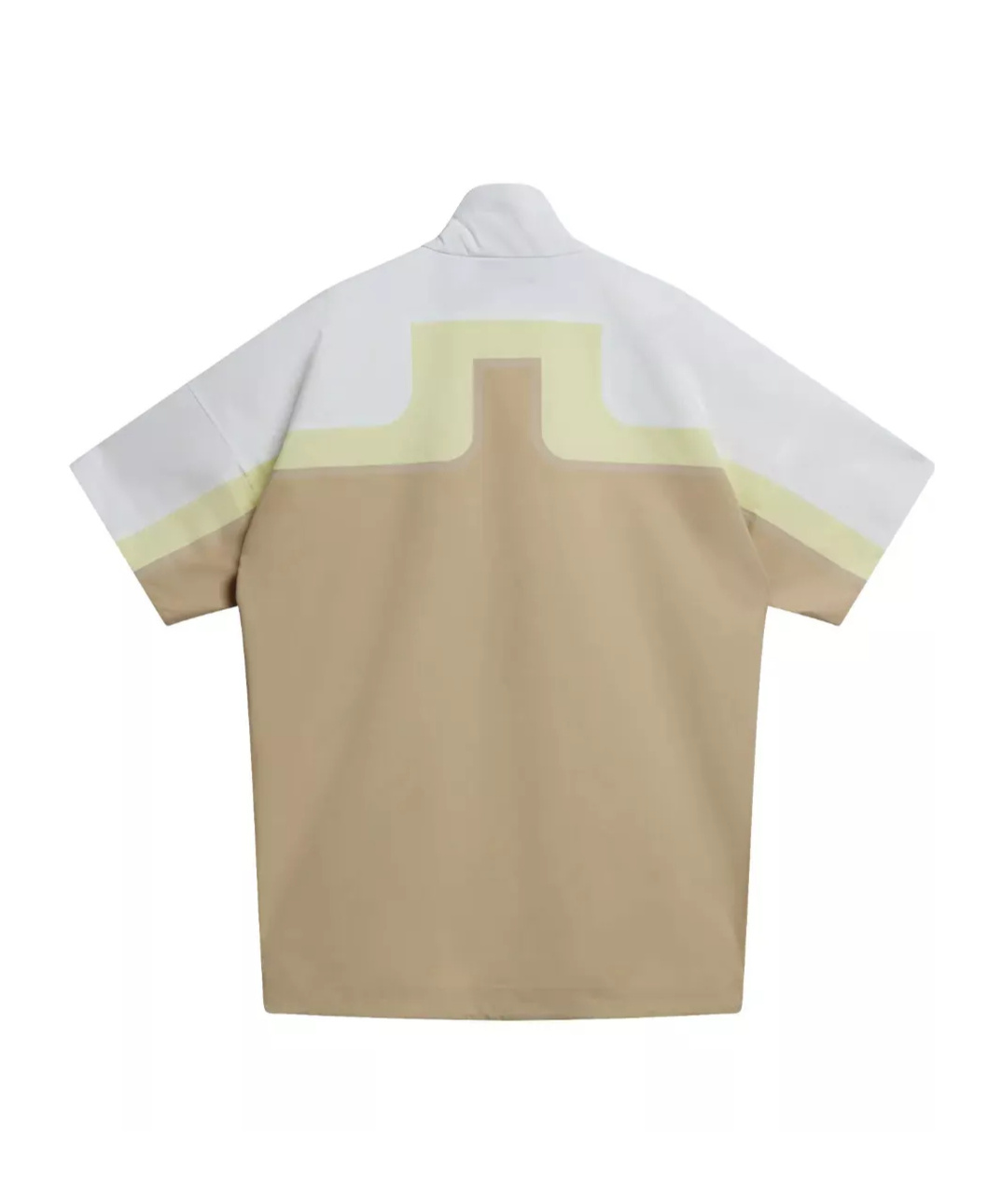 J. Lindeberg Logo Short-sleeved Raincoat In Brown