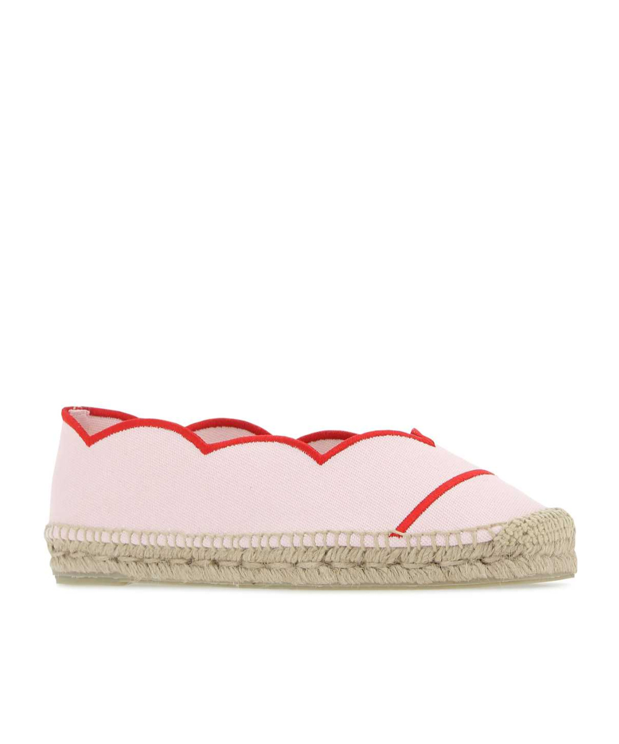 Castaã±er Castañer Woman Espadrilles Pink Size 6.5 Textile Fibers In Pink