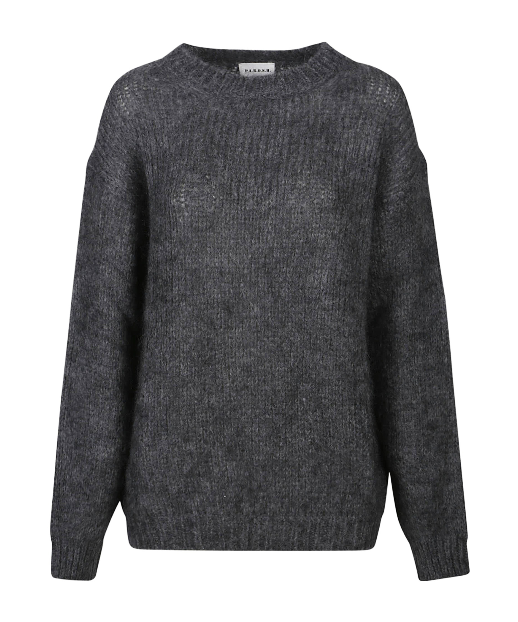 P.a.r.o.s.h Long-sleeved Sweater In Gray