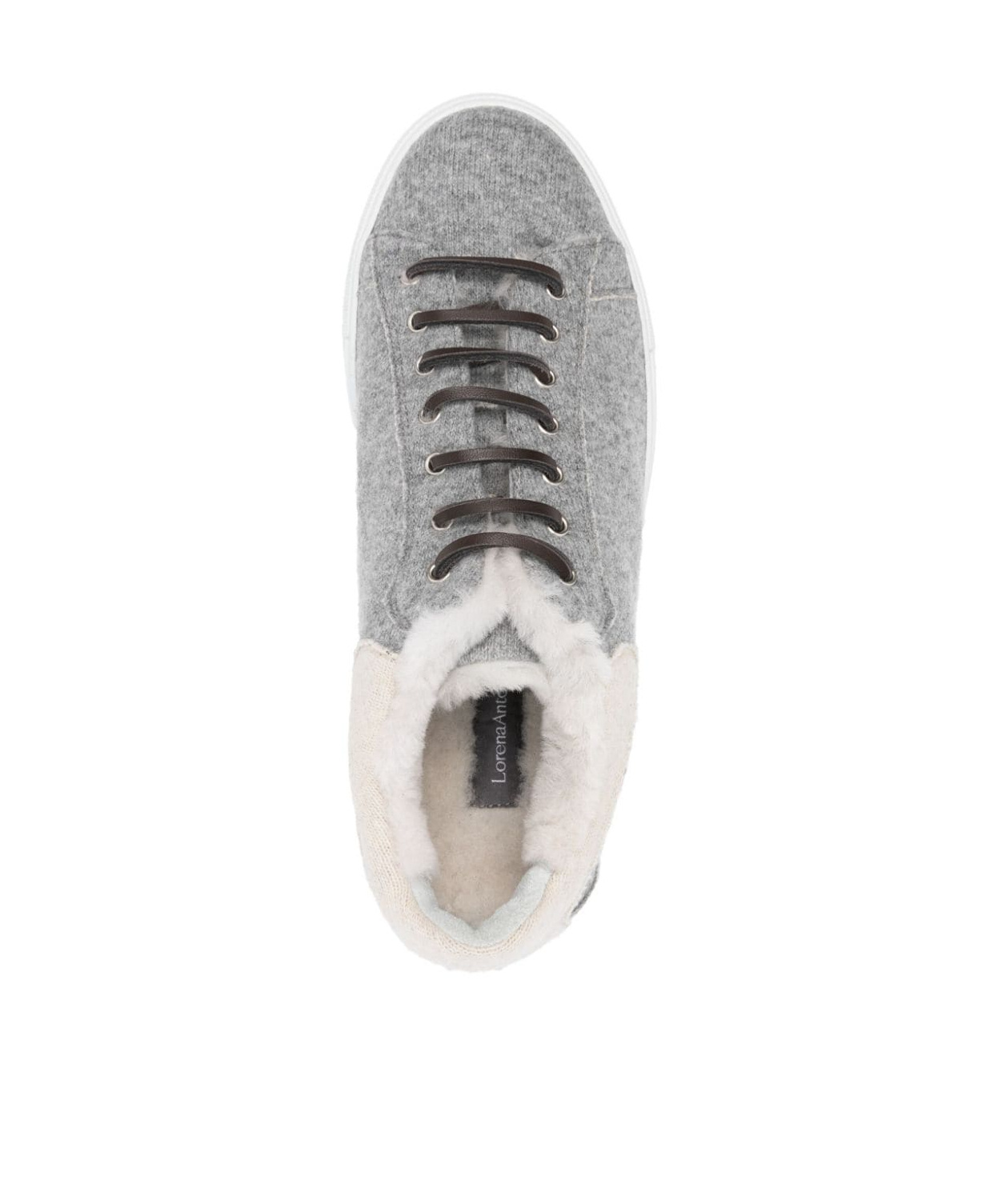 Lorena Antoniazzi Lace-up Low-cut Casual Shoes In White