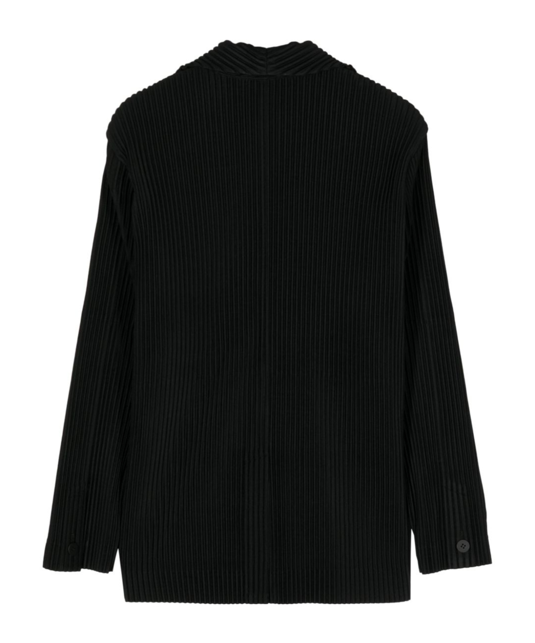Shop Issey Miyake Plissé Blazer In Black