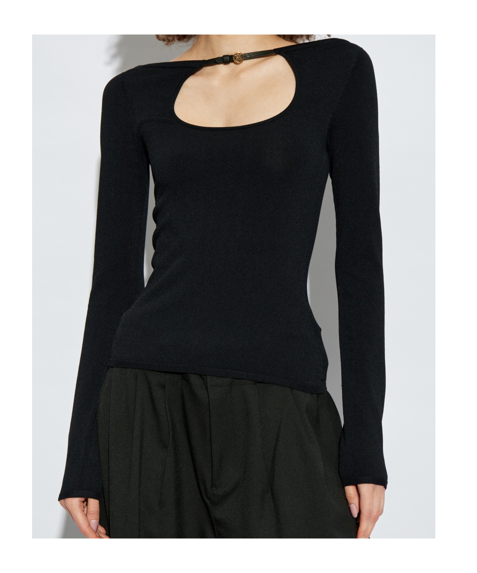 Amiri Logo Top In Black