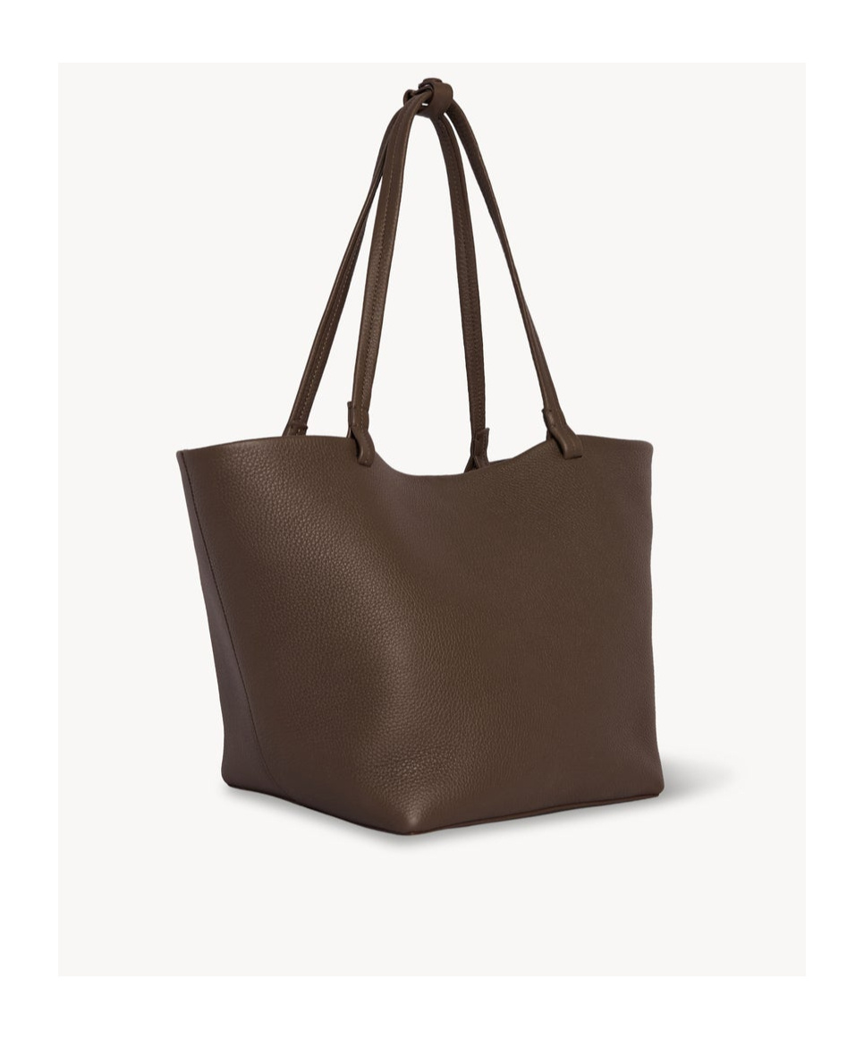 The Row Park Tote Three Leather Bag
