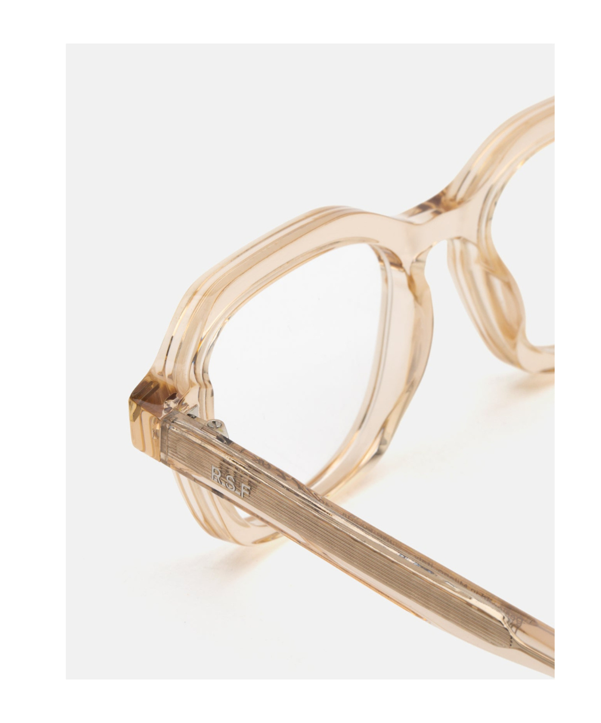 Retrosuperfuture Geometric Flat Mirror In Brown