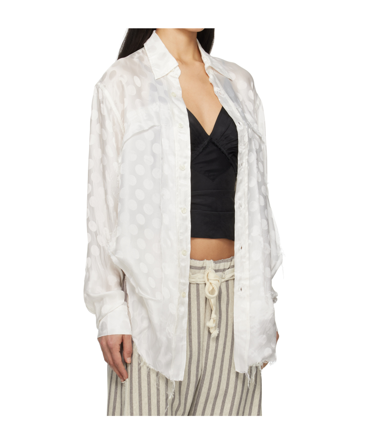 Edward Cuming Classic Lung Window Shirt In White