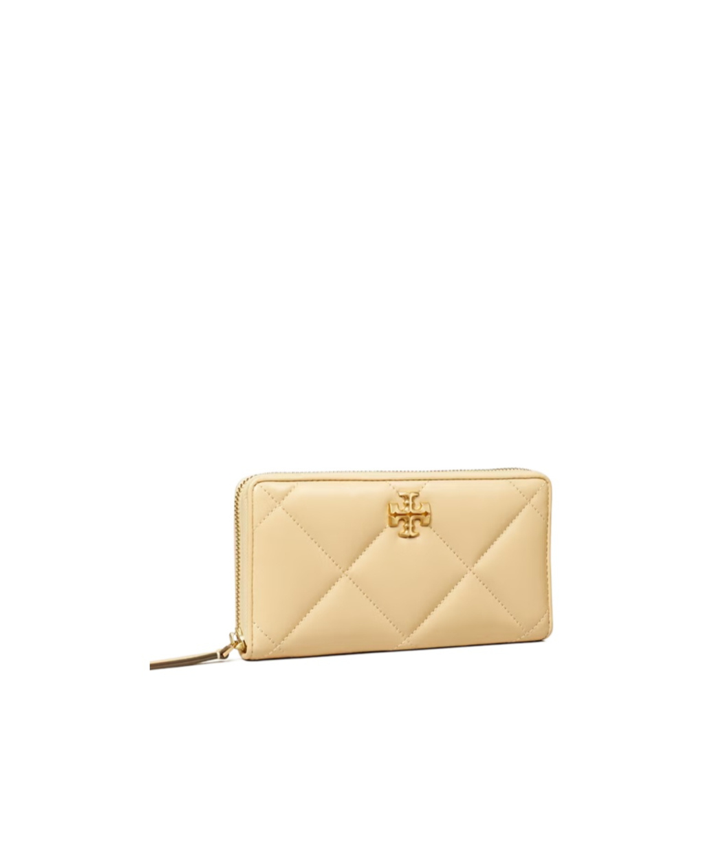 Tory Burch Kira Diamond Quilt Zip Continental Wallet