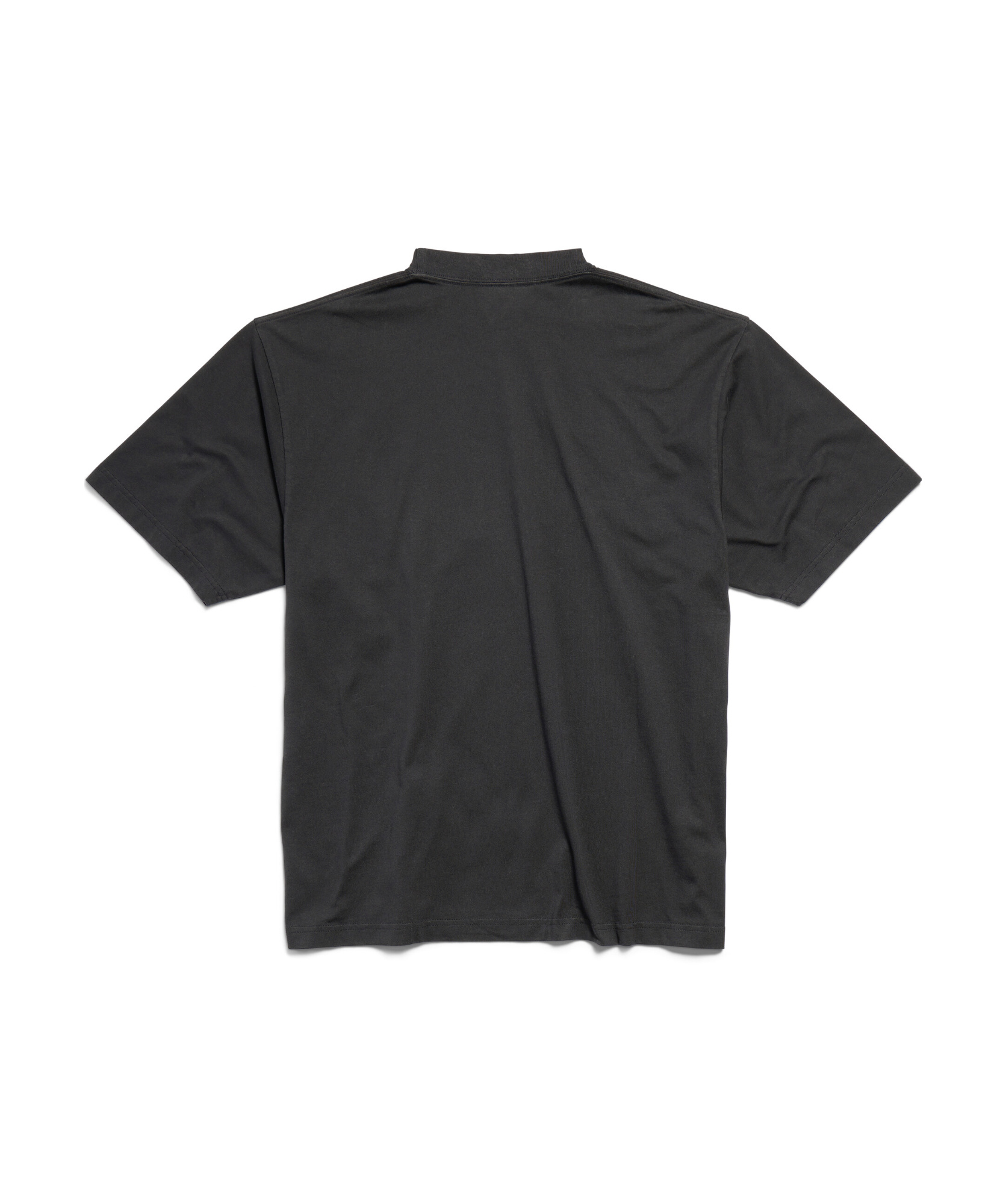 Balenciaga Close-fitting Activewear T-shirt Clothing In Black
