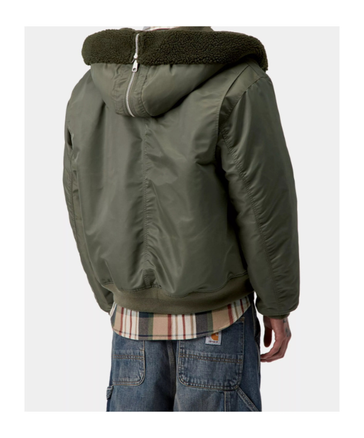 Carhartt Hd Oltera Bomber In Green