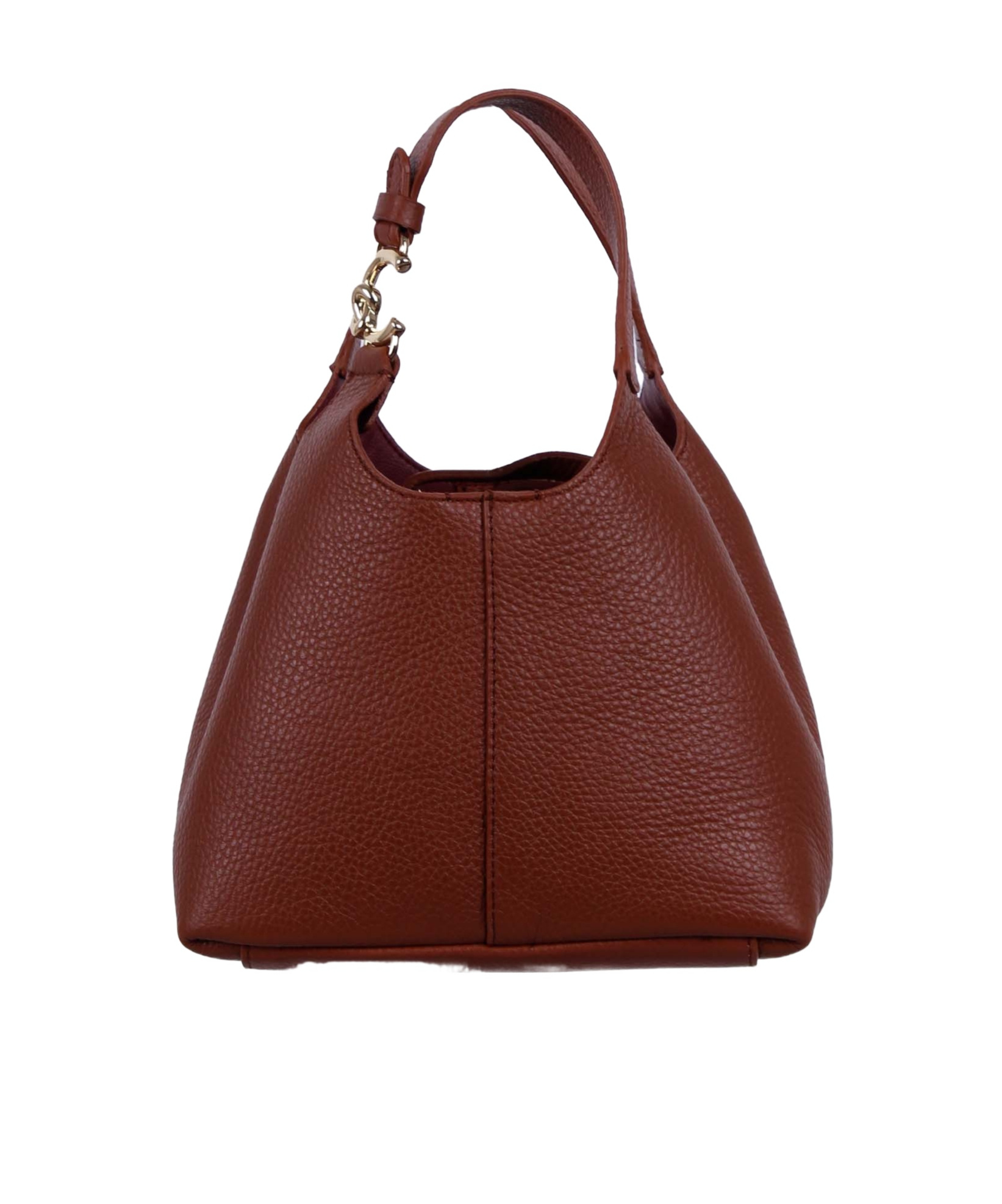 Coccinelle C-easy Small Hand Bag In Brown