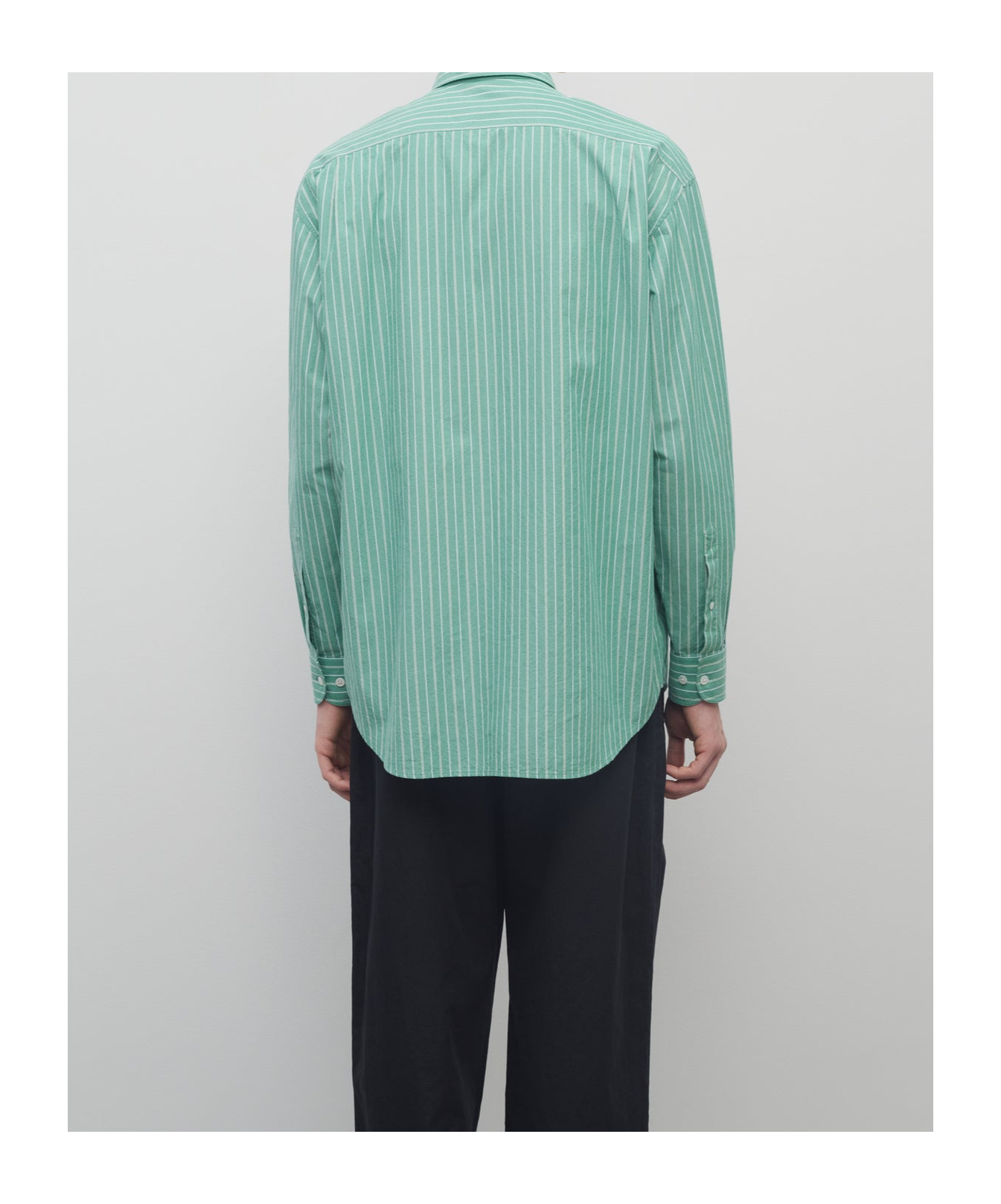 The Row Embroidered Cotton Shirt Long Sleeves