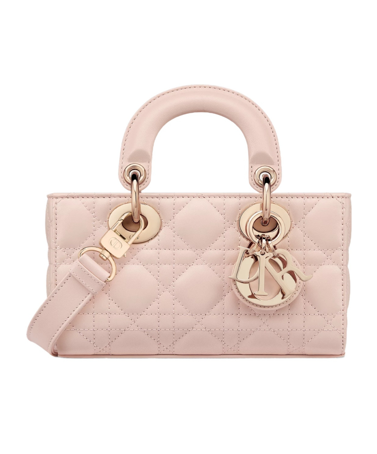 Dior Mini Lady D-joy Bag In Pink