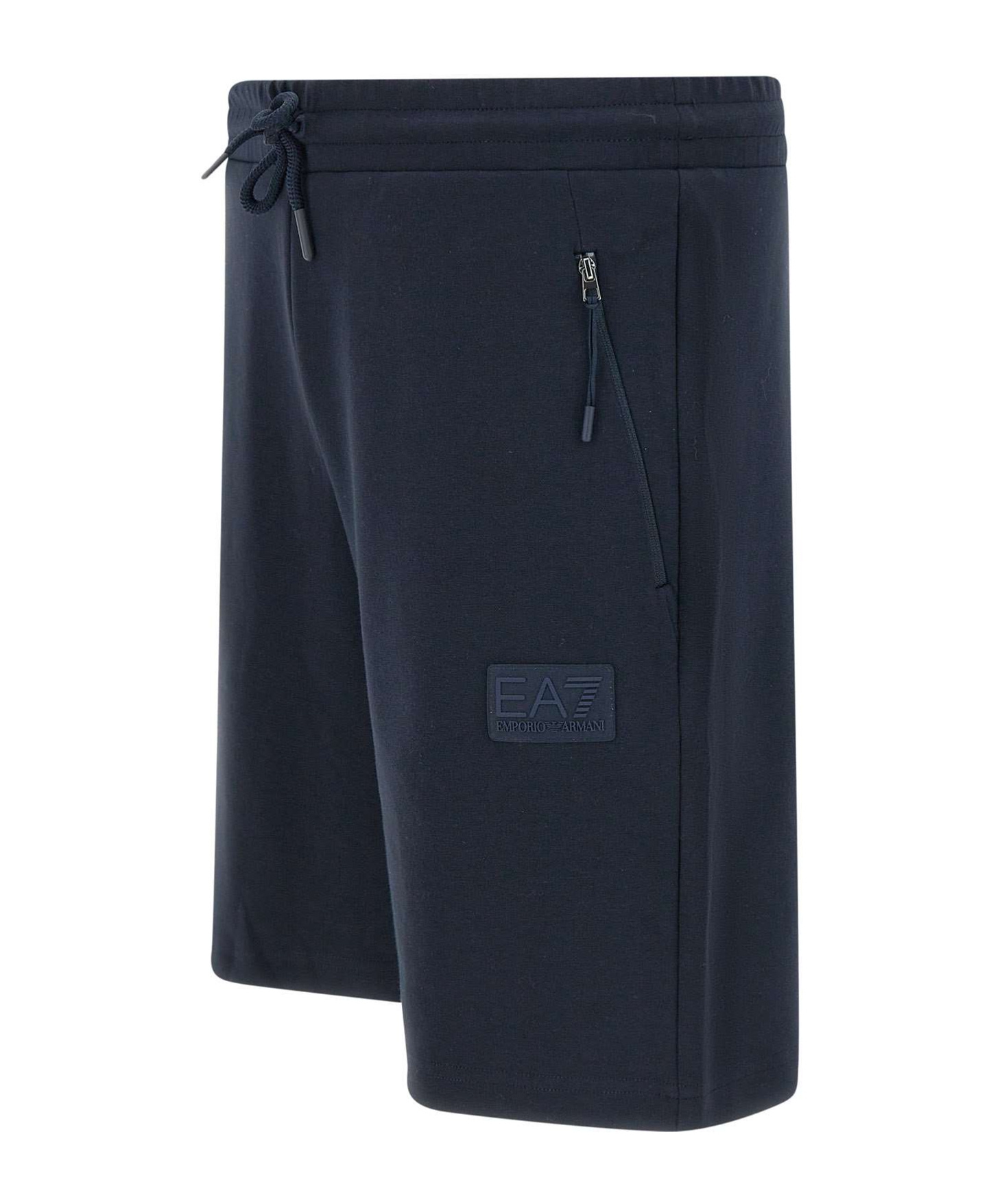 EA7 STRETCH-COTTON SHORTS