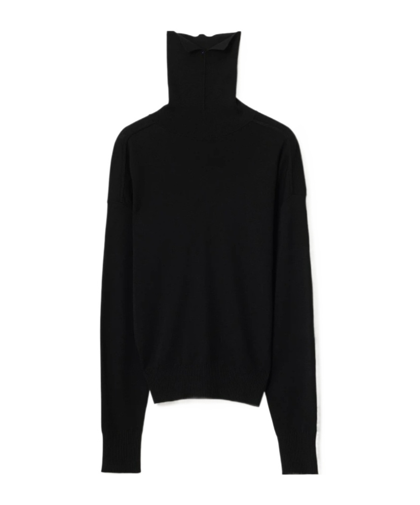 Burberry Turtleneck Sweater In Black
