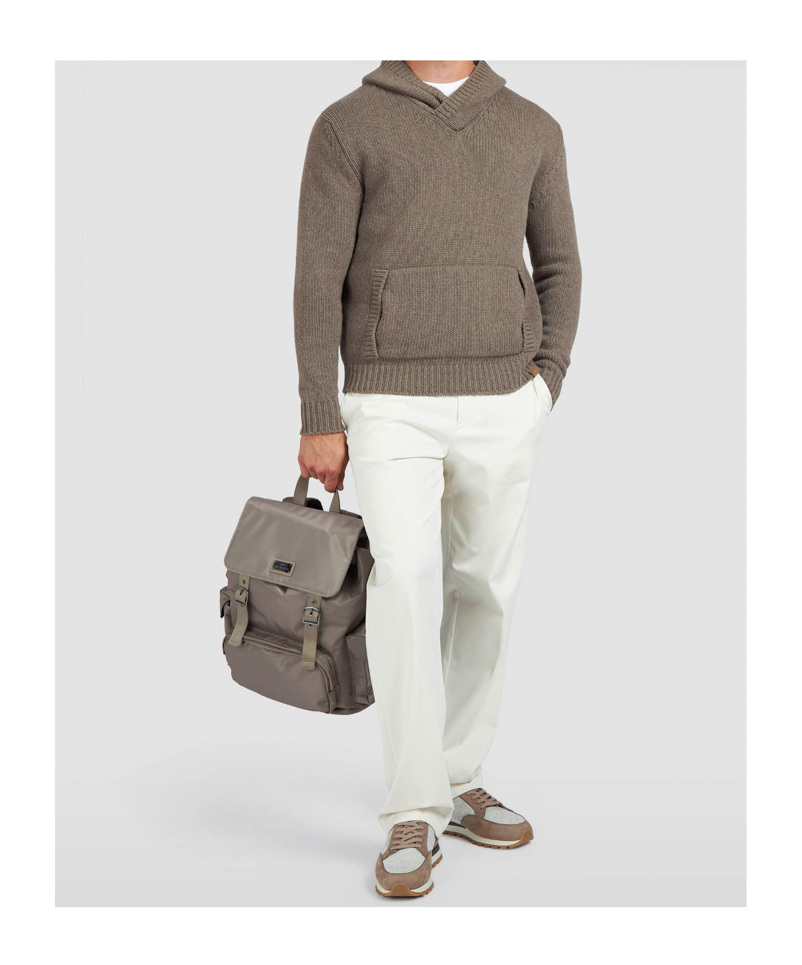 Paul & Shark Long Sleeve Sweatshirt In Gray