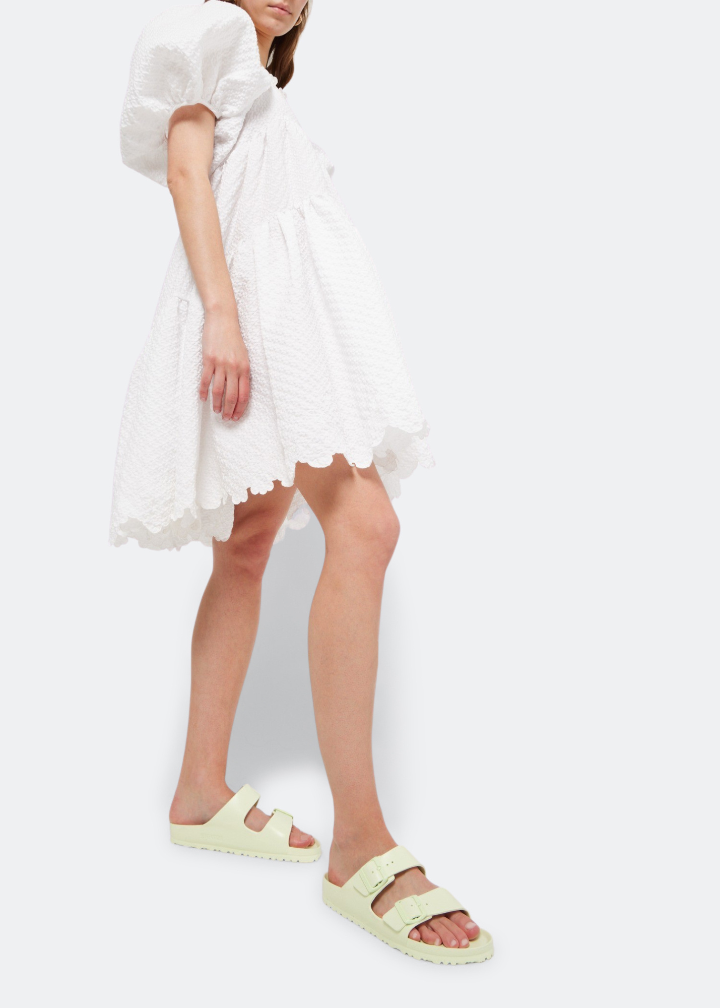 Birkenstock Double Buckle Strap Slippers In Green