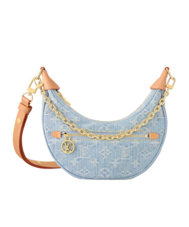 Pre-owned Louis Vuitton Loop Shoulder Bag In Blue