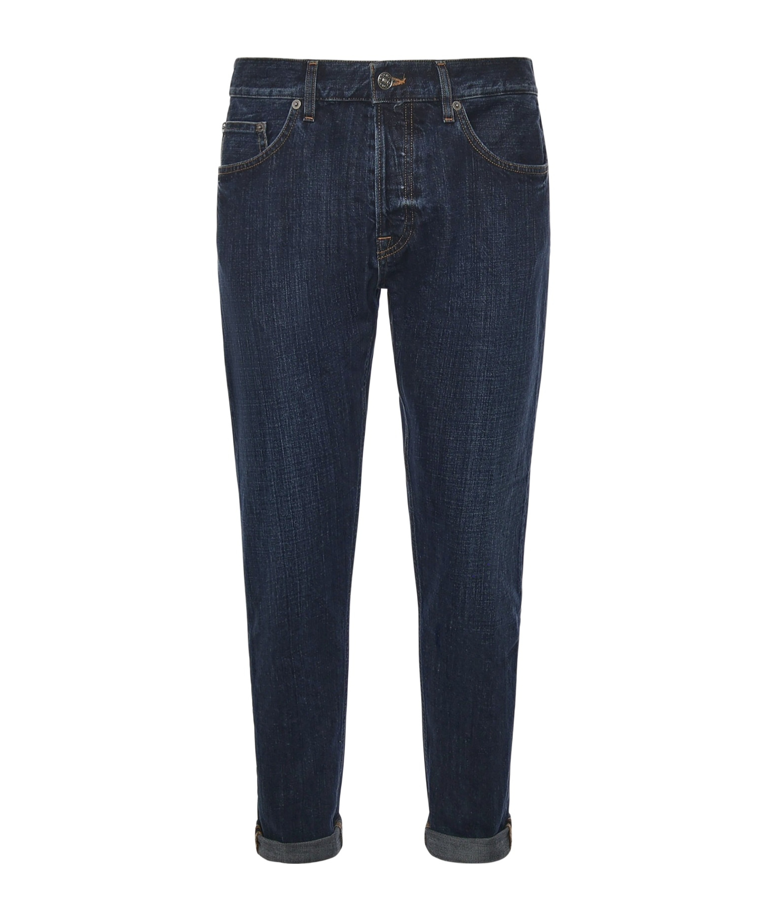Dondup Cotton Skinny Jeans In Blue