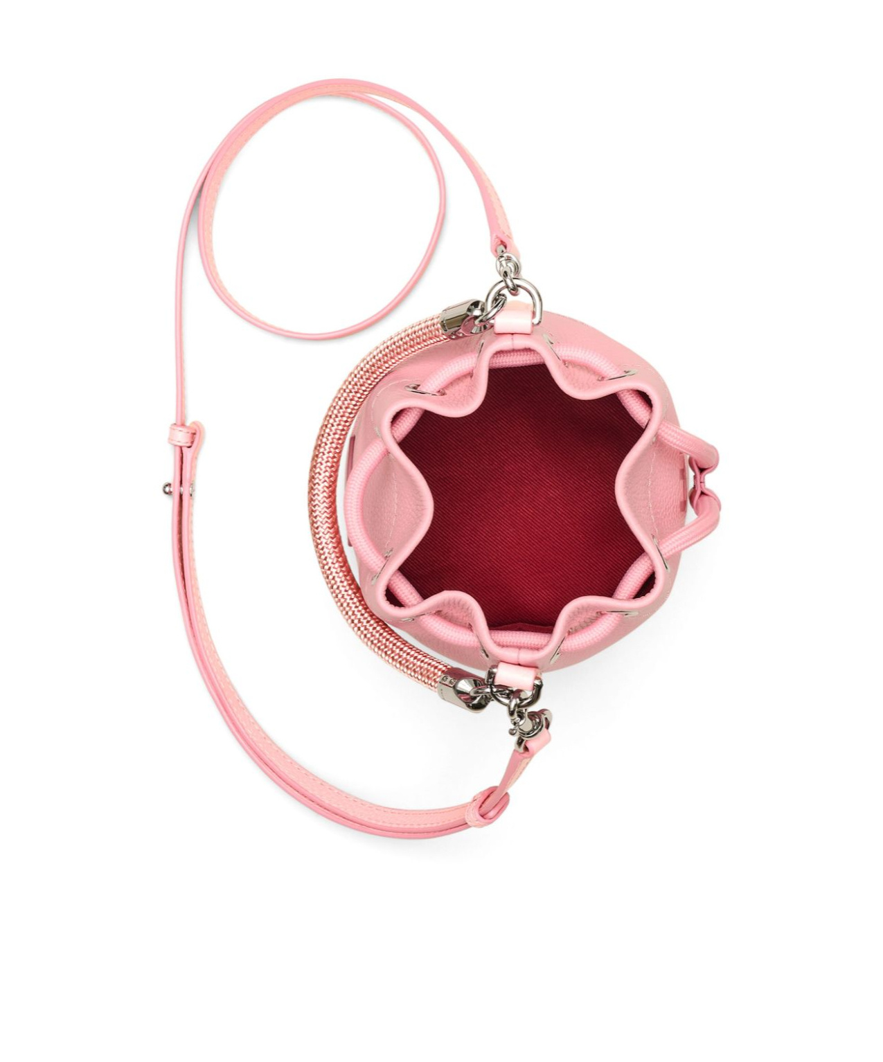 Shop Marc Jacobs The Micro Bucket Bag In Pink