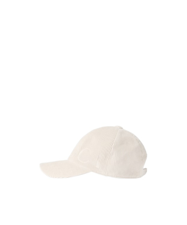 Gucci Corduroy Baseball Hat In White
