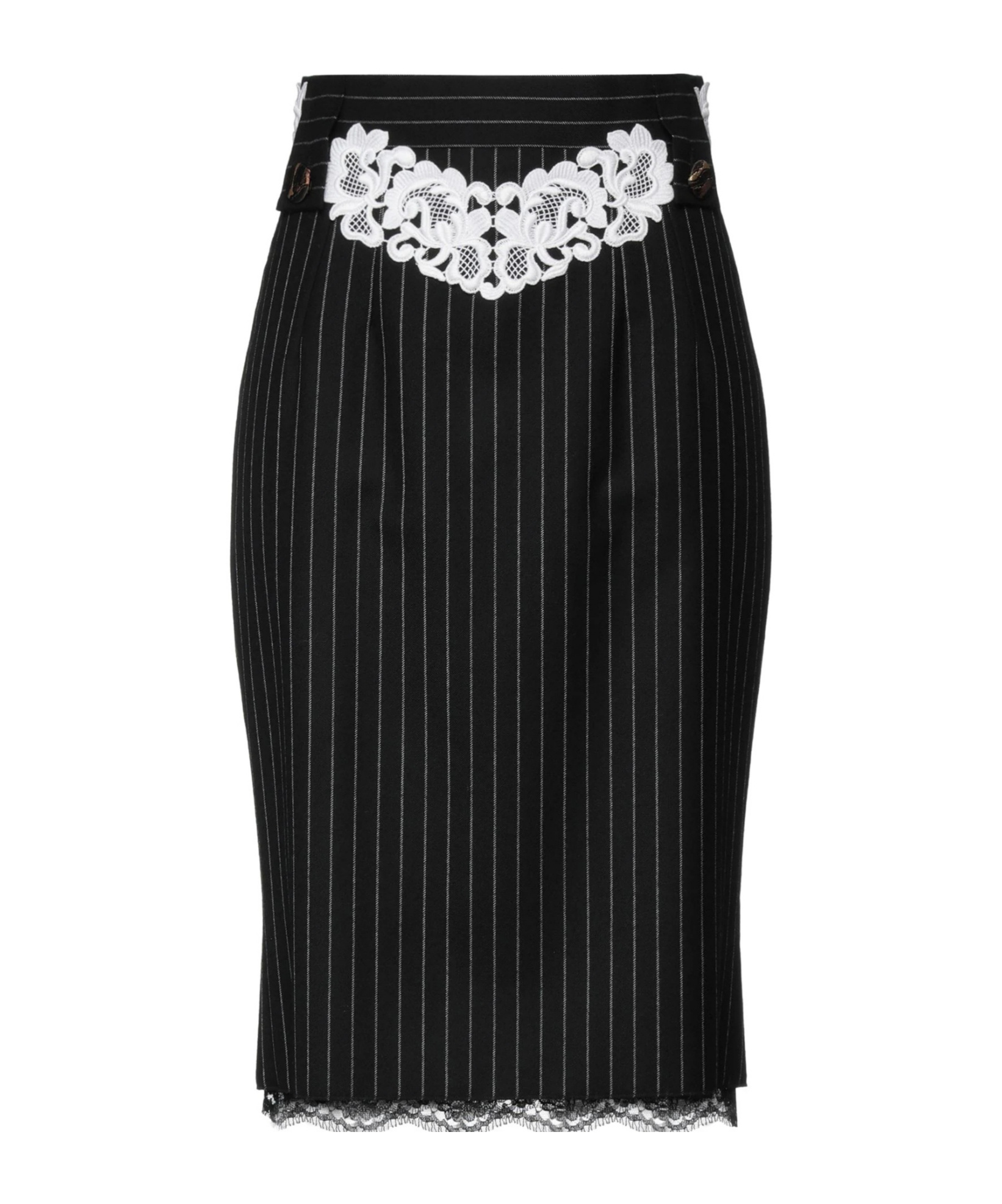 Dolce & Gabbana Midi Skirts In Black