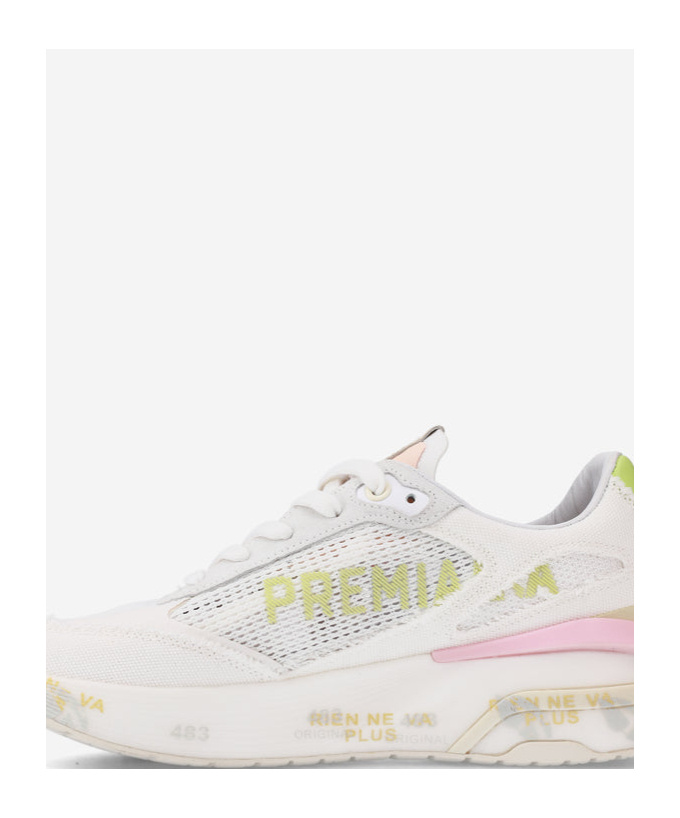 Premiata Round-headed Professional Sports Shoes In Pink