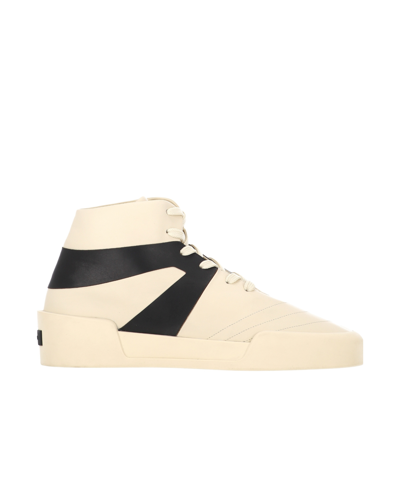 Fear Of God High-top Basketball Sneaker With Stripe Detail In Brown