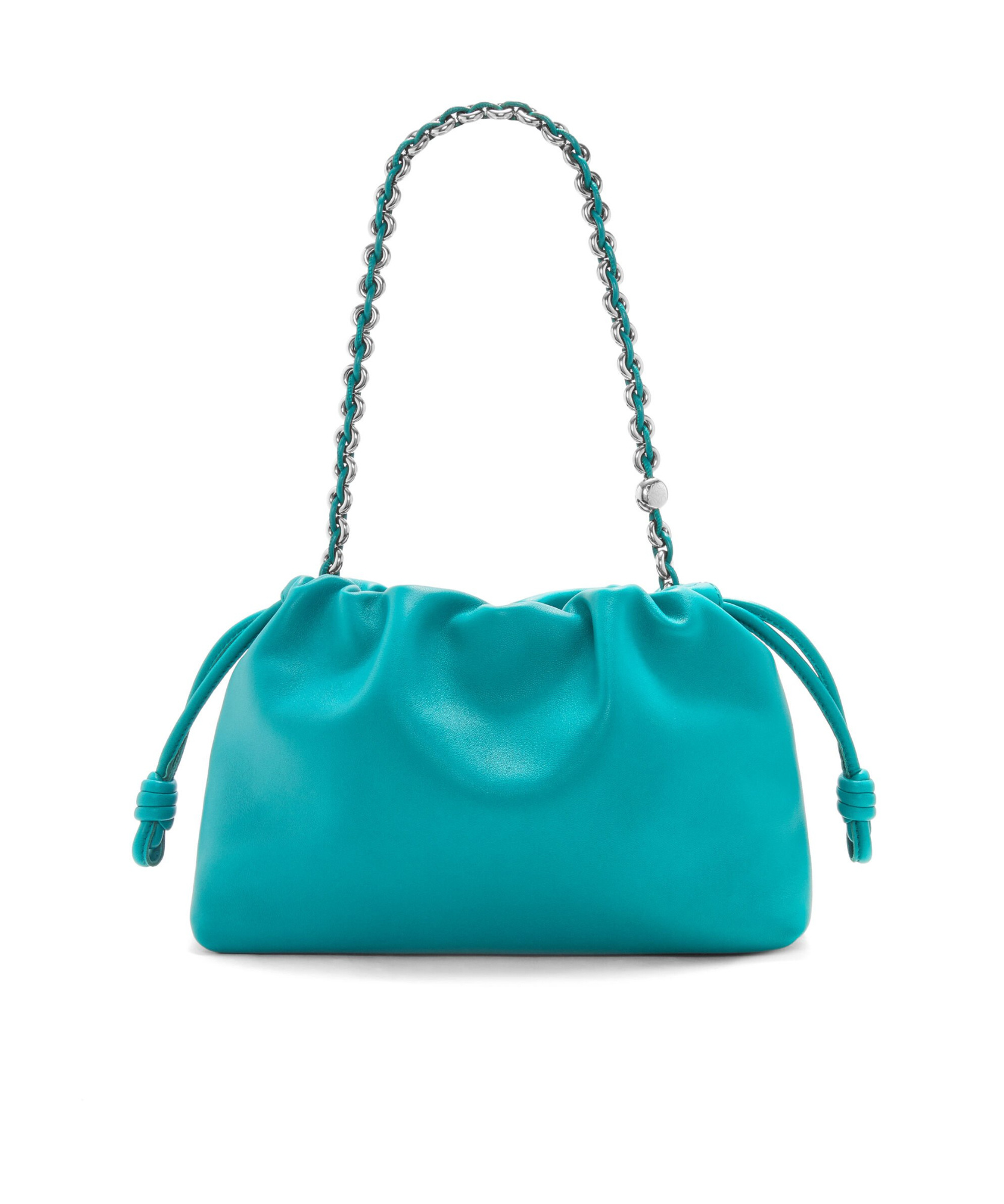 Loewe Medium Logo Shoulder Bag In Green
