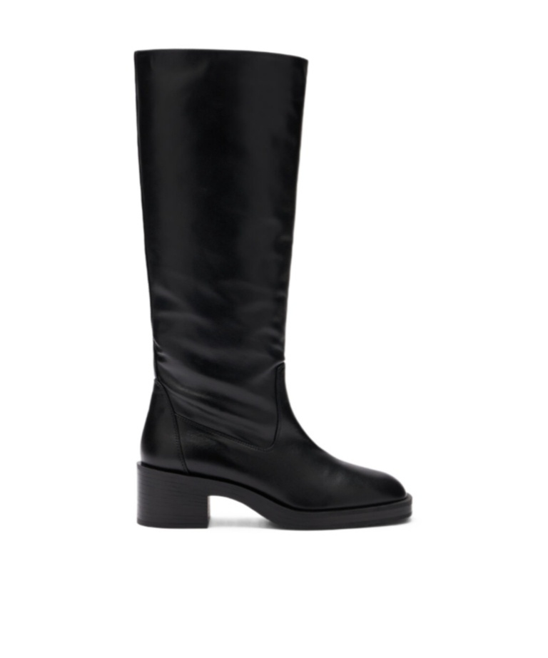 Stuart Weitzman Kaia Knee-high Boots In Black