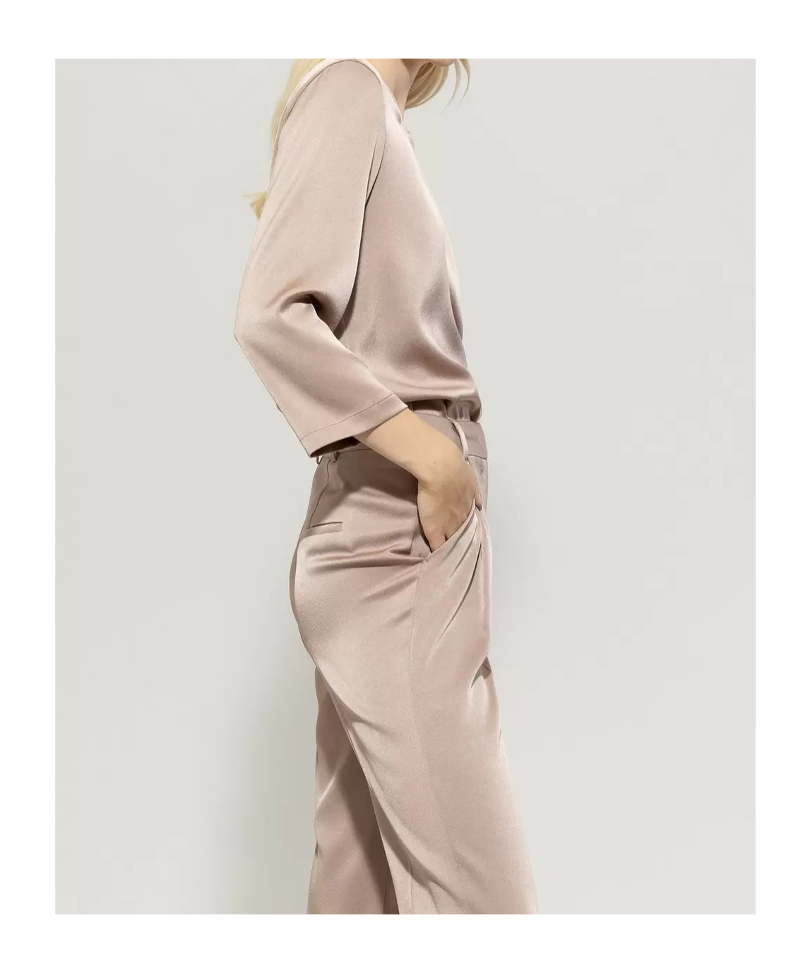 Luisa Cerano Round-neck Shirt In Nude