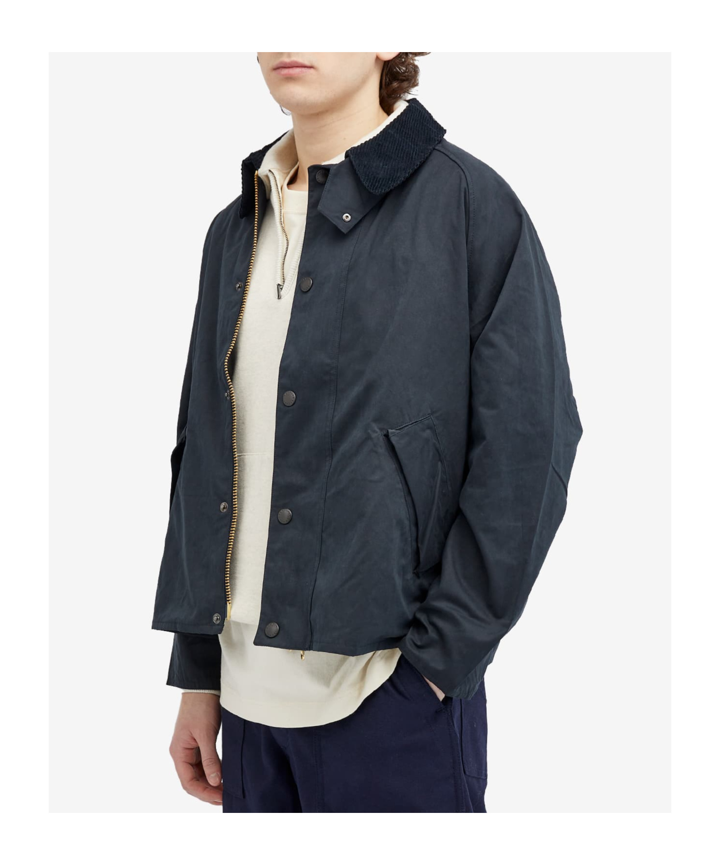 BARBOUR BARBOUR BUTTONED COLLARED COAT