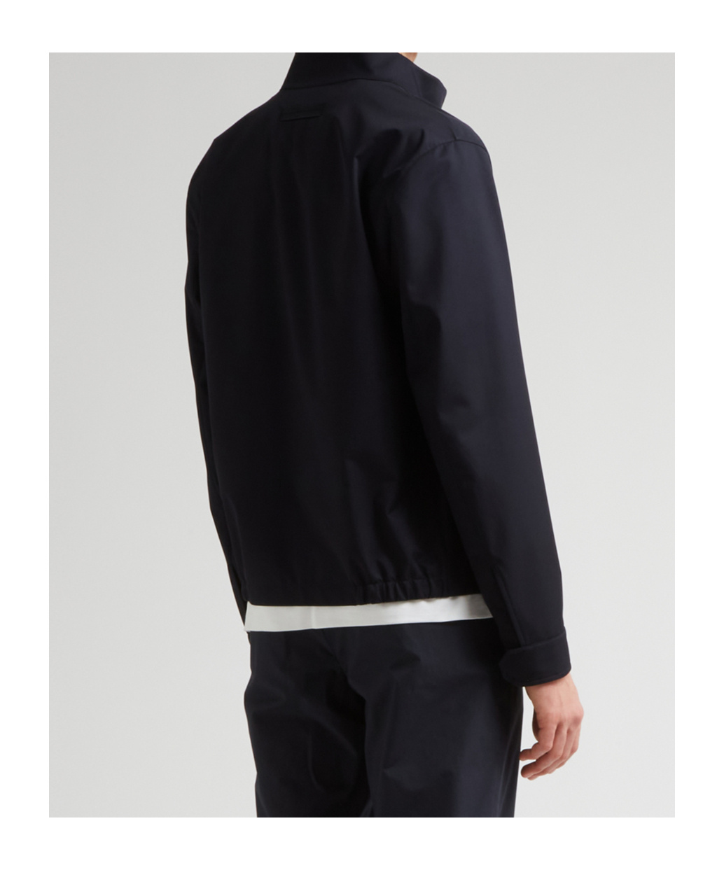 ZEGNA LONG SLEEVE CASUAL JACKET