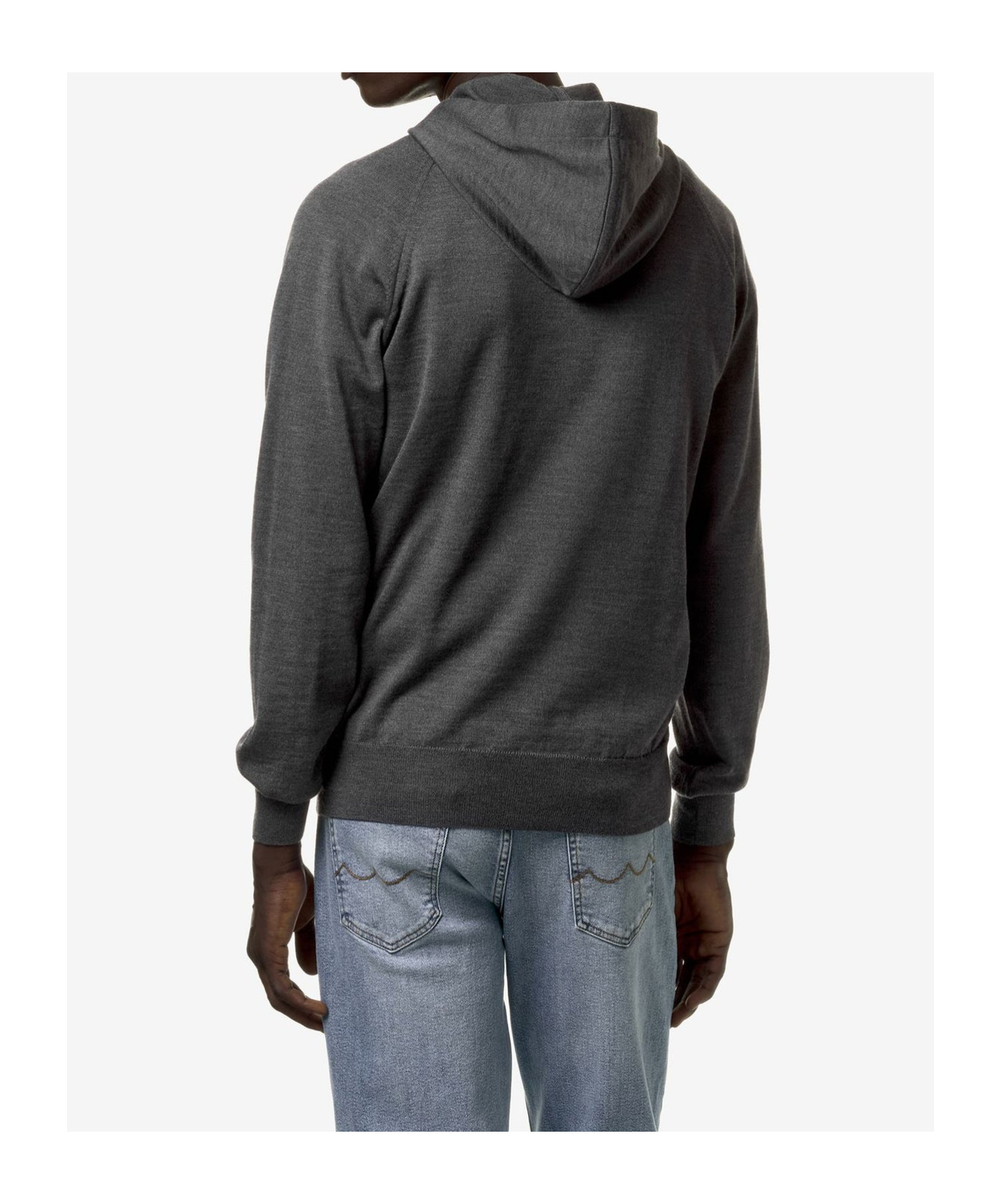 K-way Long-sleeved Sweater In Black