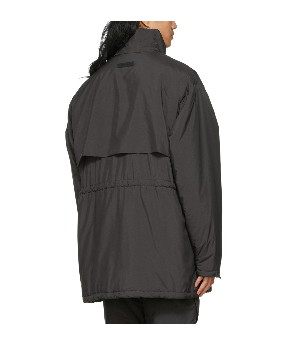 ESSENTIALS DRAWSTRING-FASTENING WAIST JACKET 