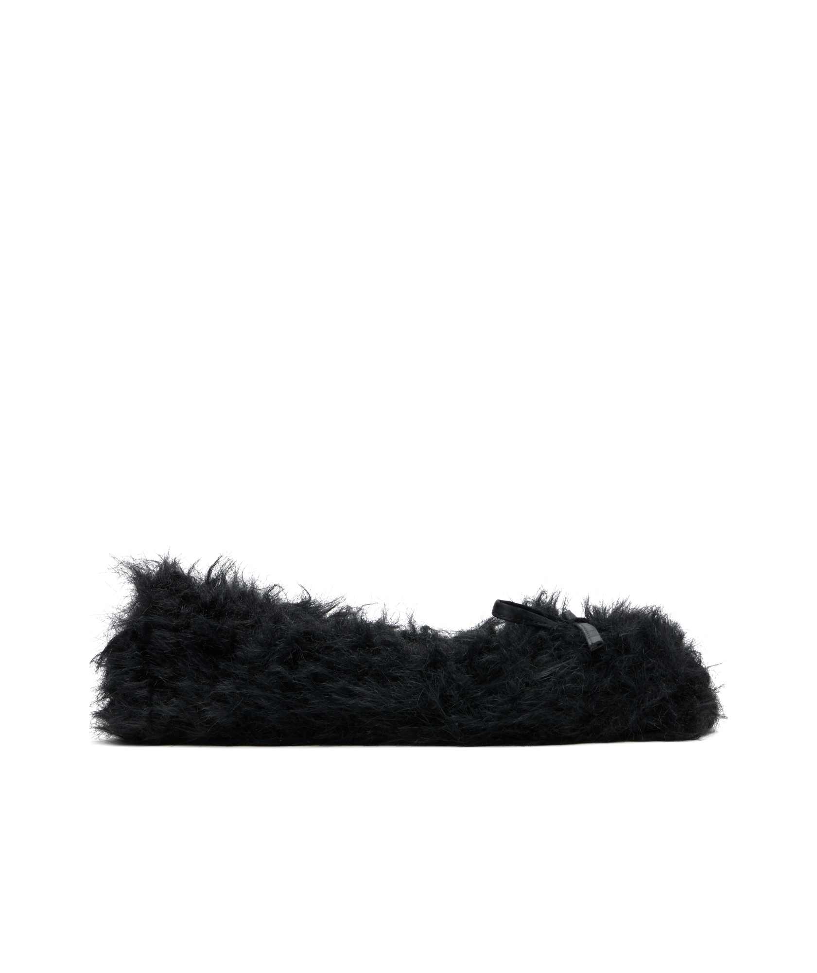 Balenciaga Leopold Ballerina In Black