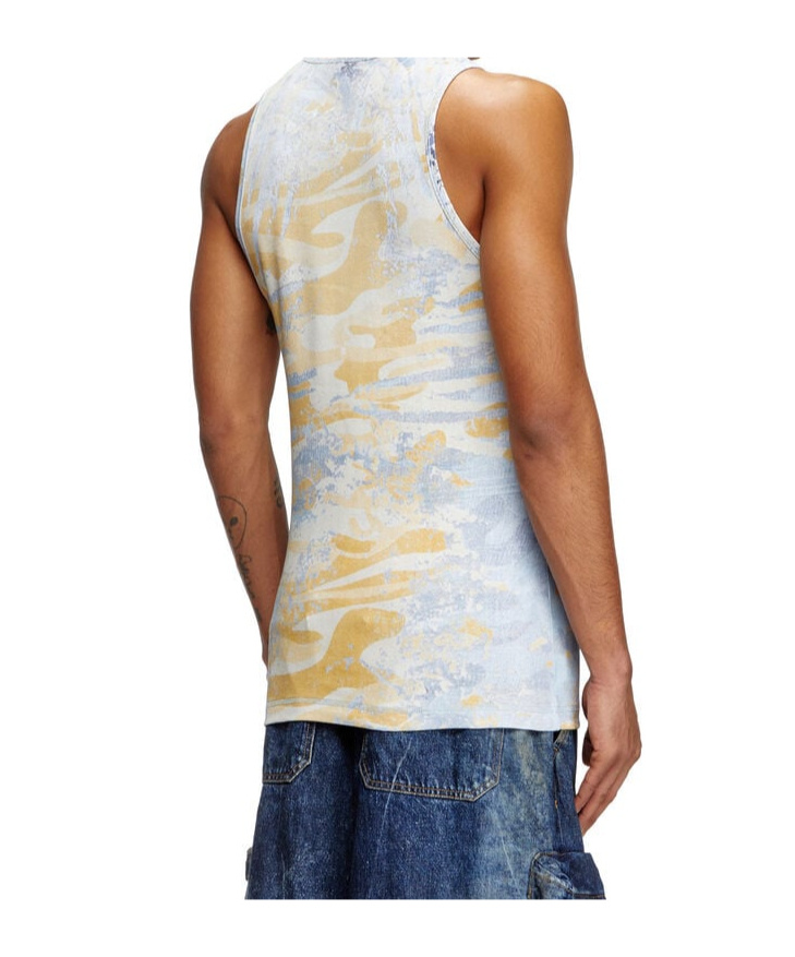 Diesel X Damiano David T-lifty Tank Top In Multicolor