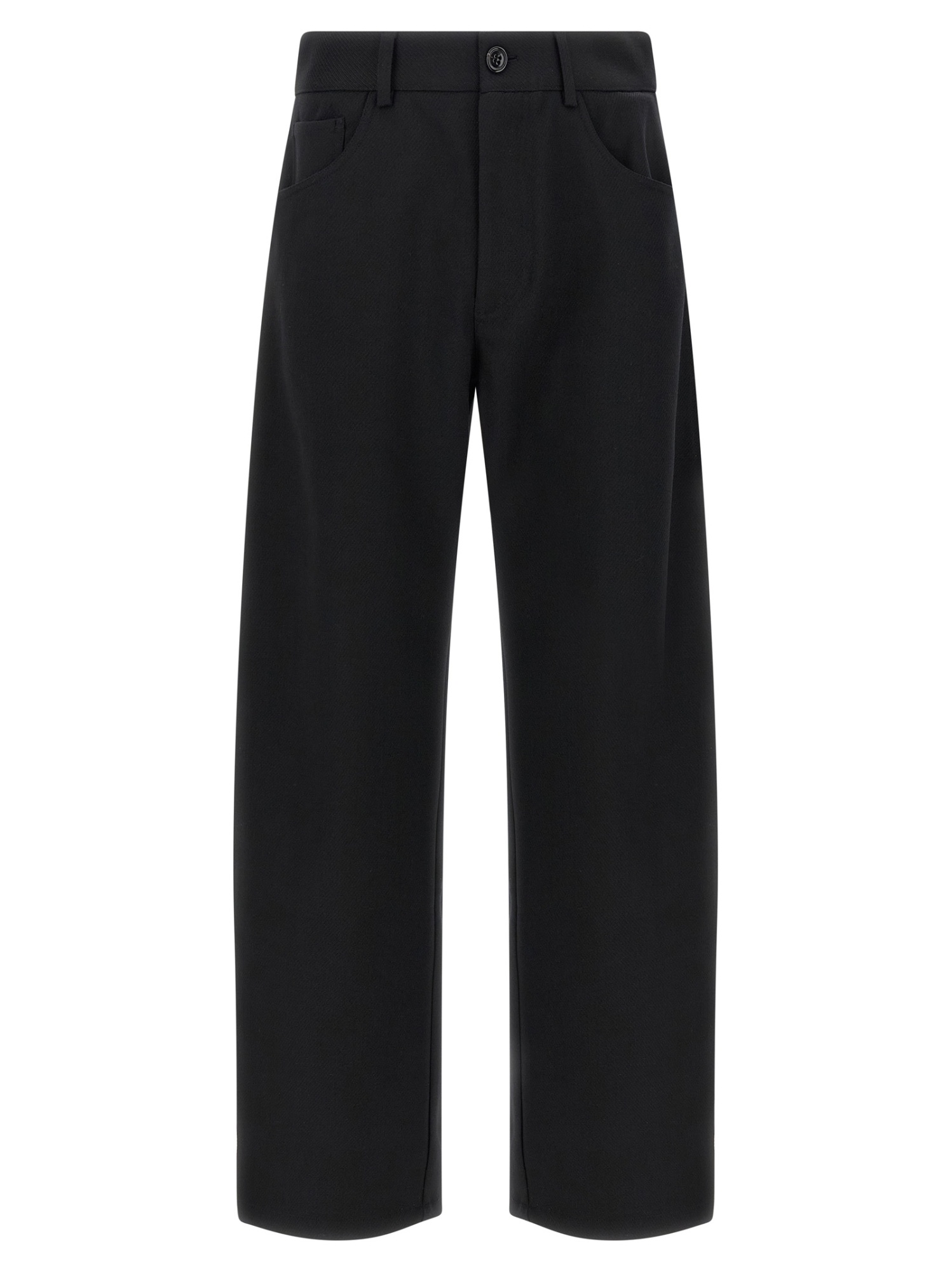 Séfr Wide-leg Casual Pants In Black