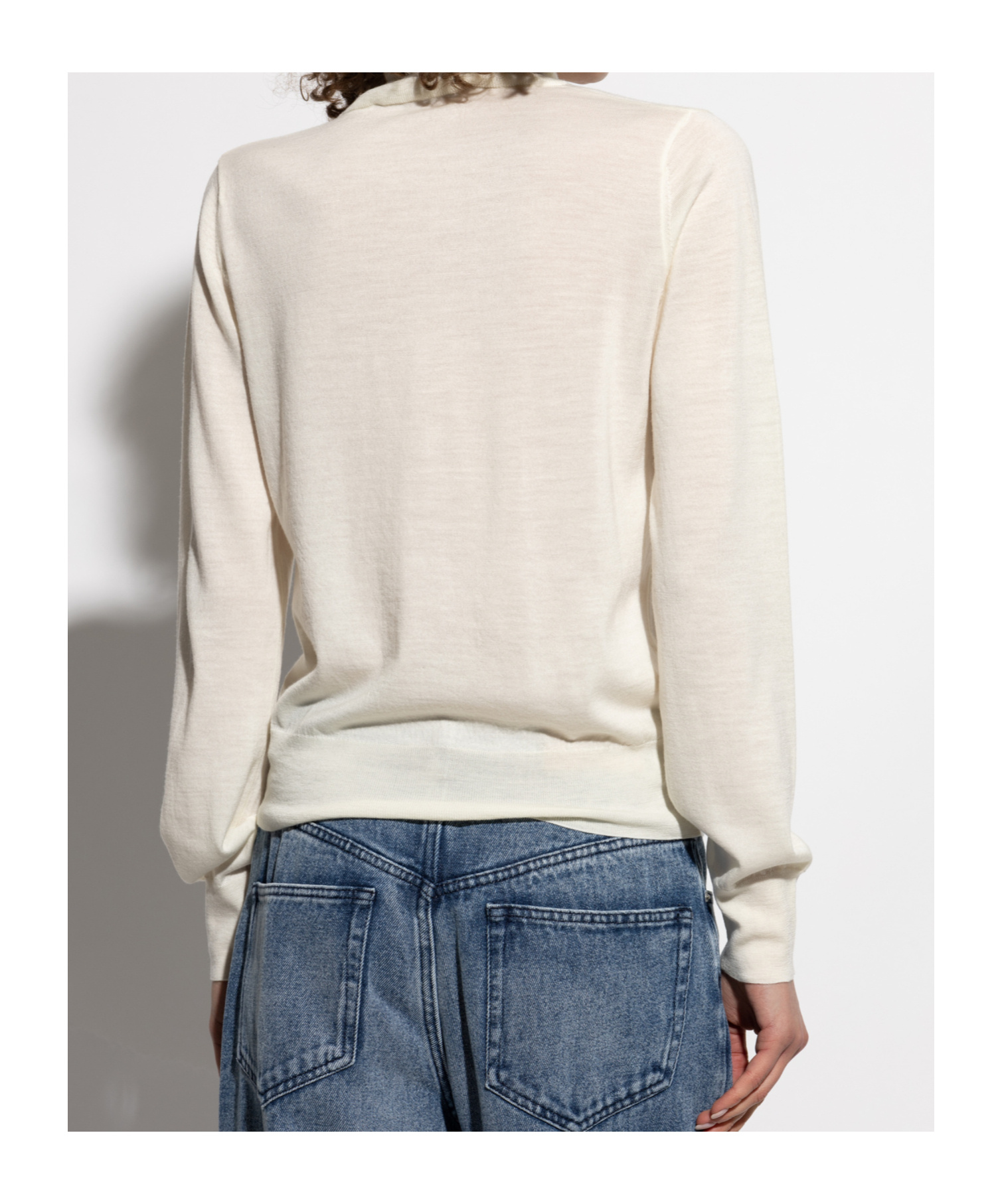 APC ROLL-NECK KNIT TOP