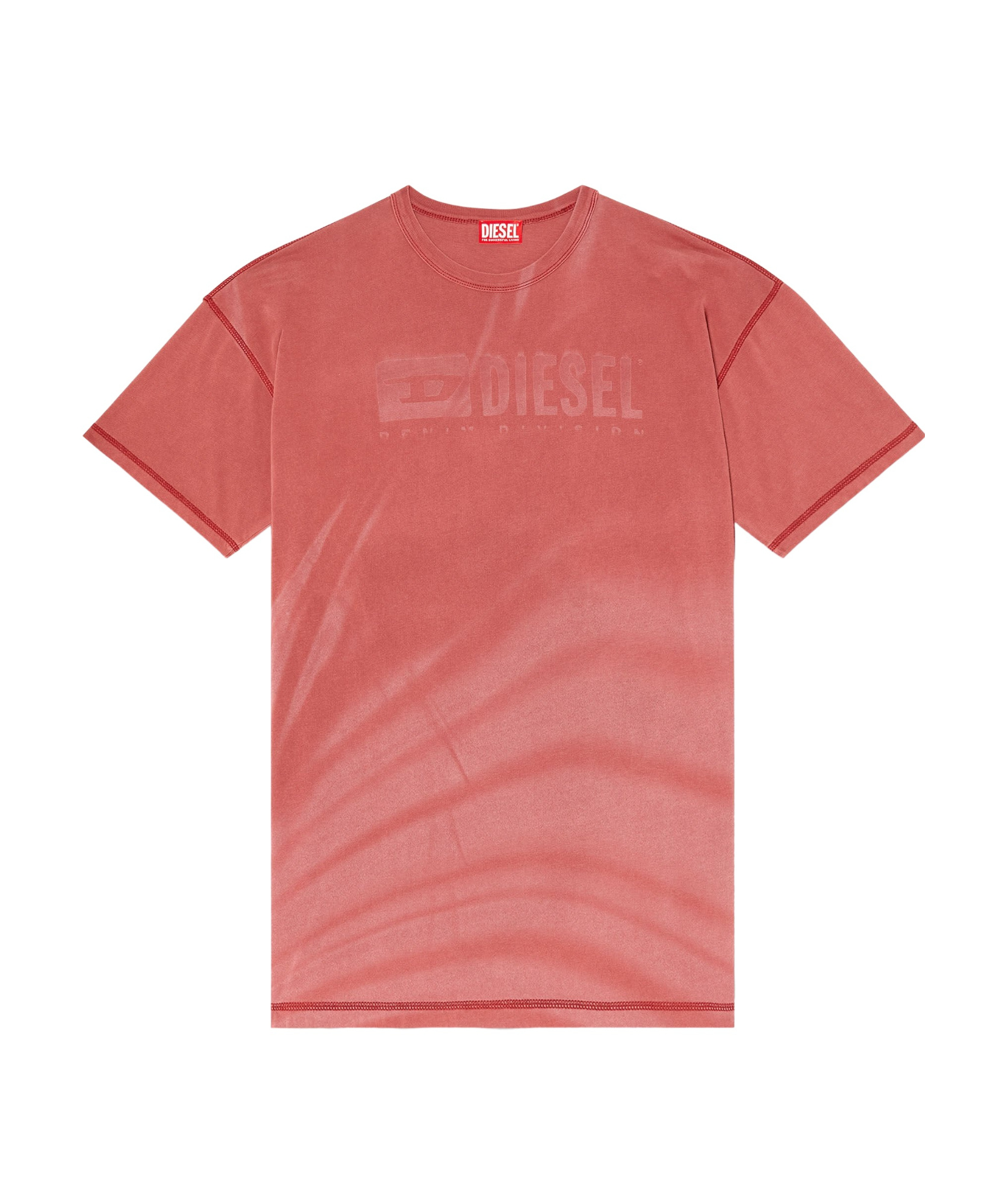 Diesel Short-sleeved T-shirt In Red