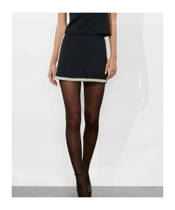 Alice And Olivia A-line Skirt In Black