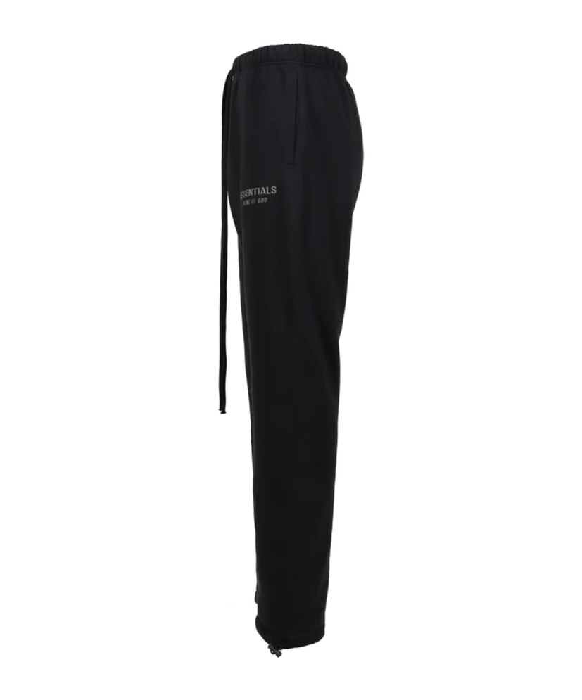 Essentials Elasticated-waistband Joggers In Black