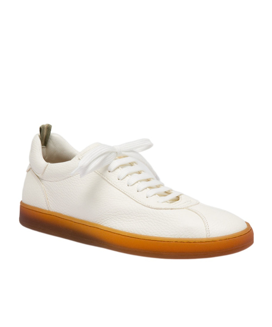 Officine Creative Round Head Low-cut Casual Shoes In White