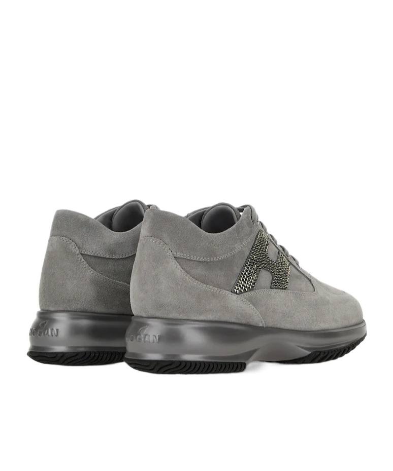Hogan Interactive Sneakers In Gray