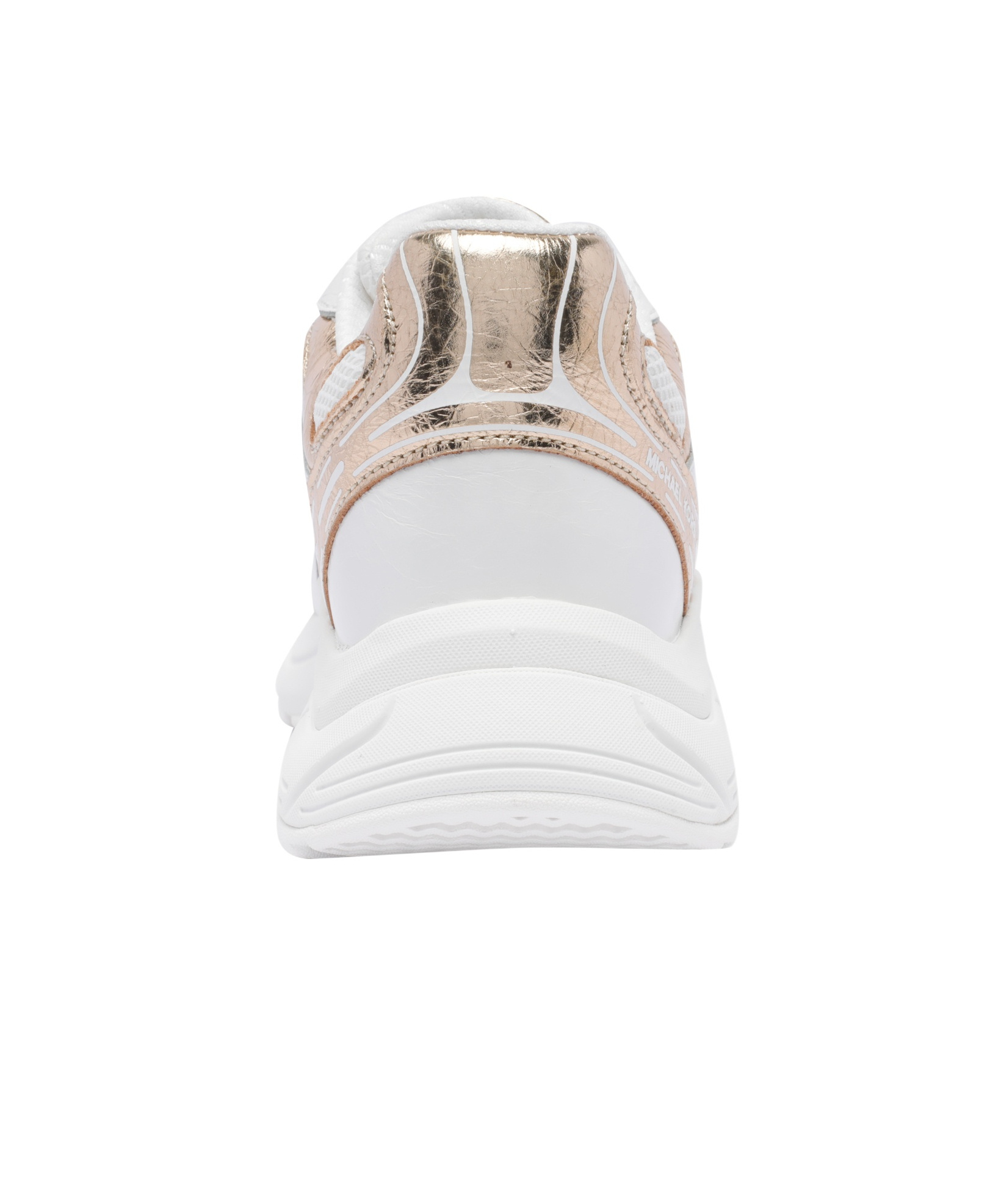 Michael Michael Kors Round-head Sneakers In White