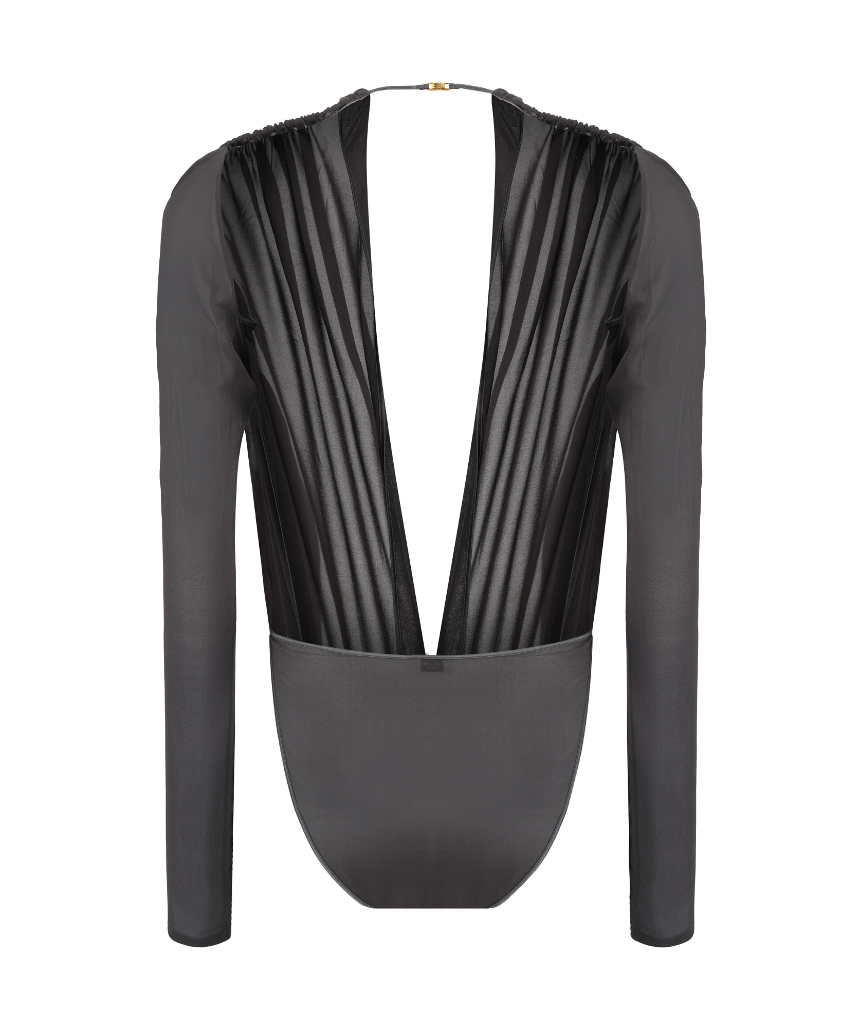 Saint Laurent Mousseline Body In Black